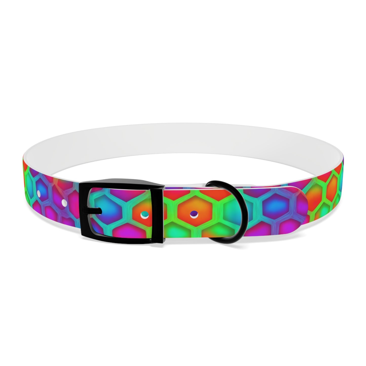 Color Hive Dog Collar