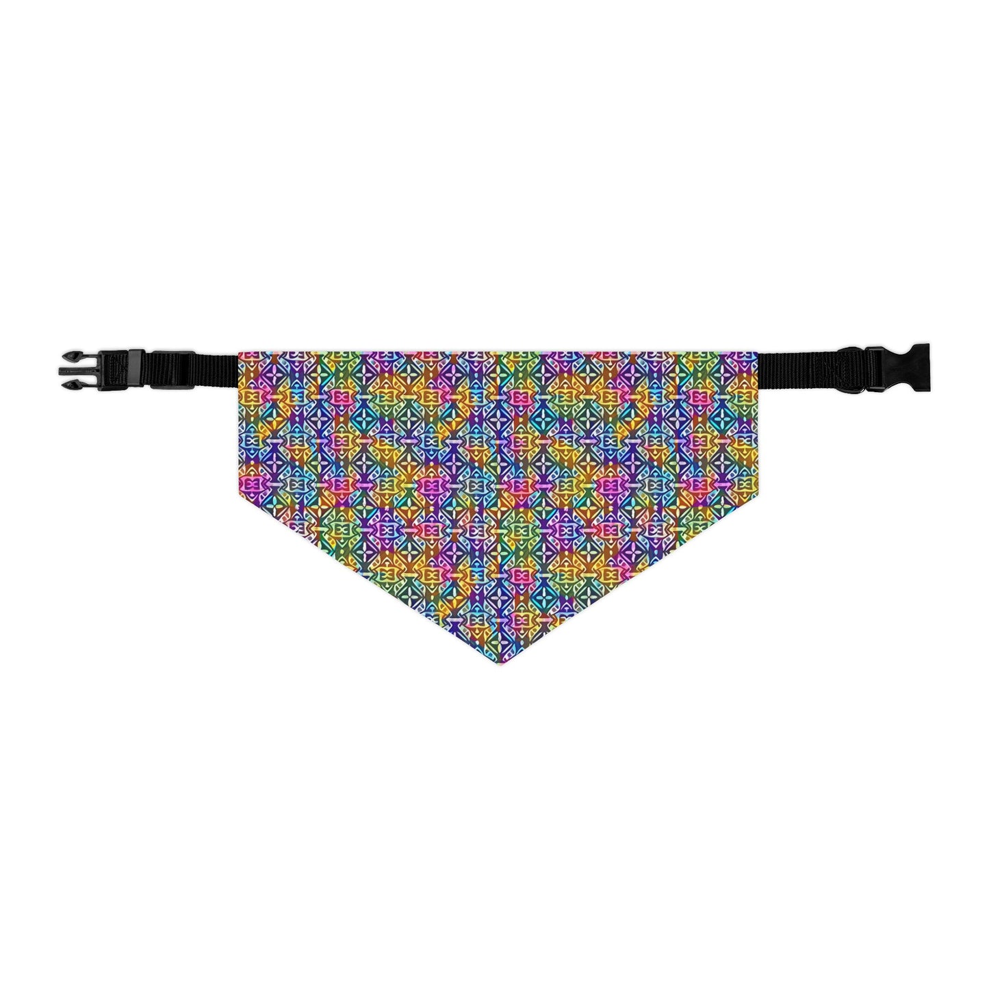 Hypno Hues Pet Bandana Collar