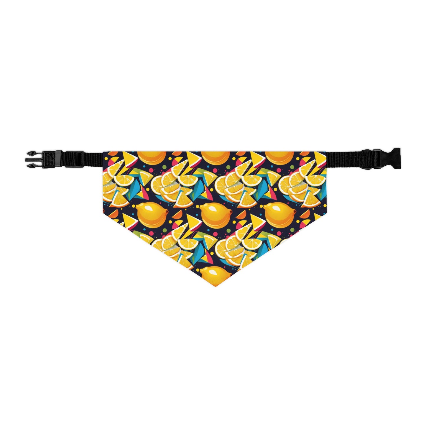 Lemon Zest Pet Bandana Collar