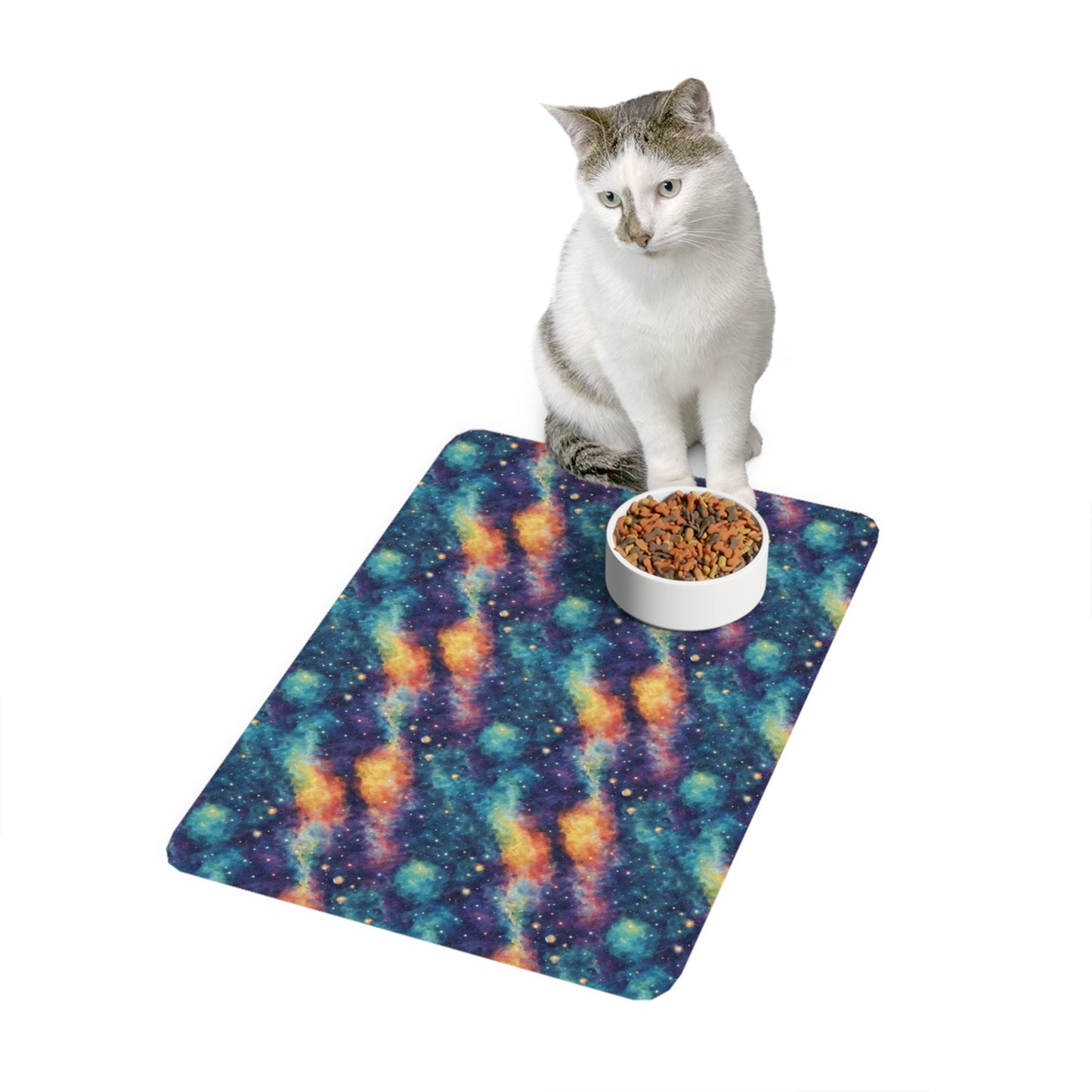 Galaxy Glamour Pet Food Mat (12x18)