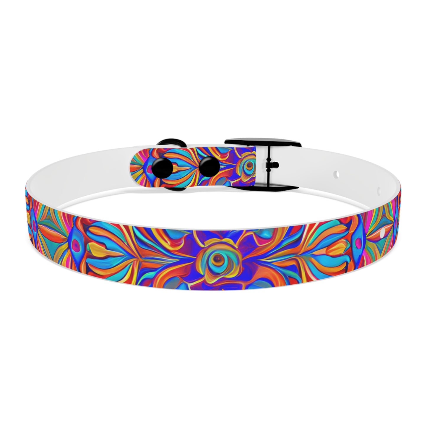 Psychedelic Spectrum Dog Collar