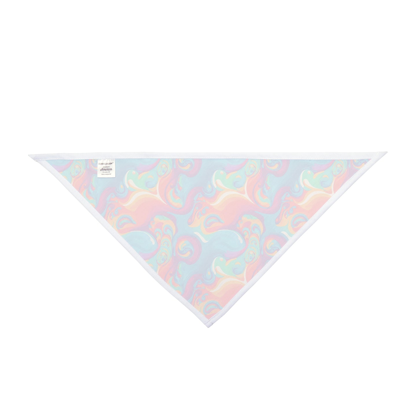 Rainbow Ripple Pet Bandana