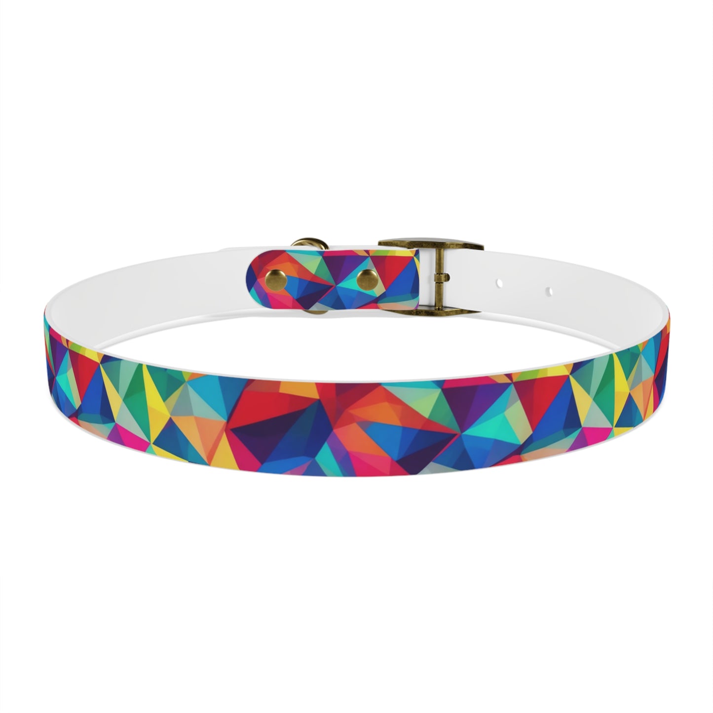 Neon Angles Dog Collar