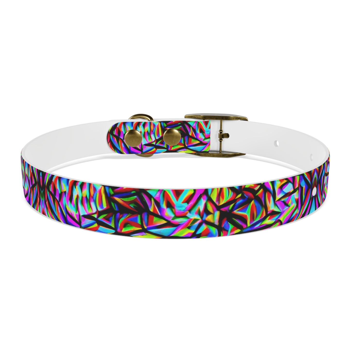 Mind Melt Patterns Dog Collar