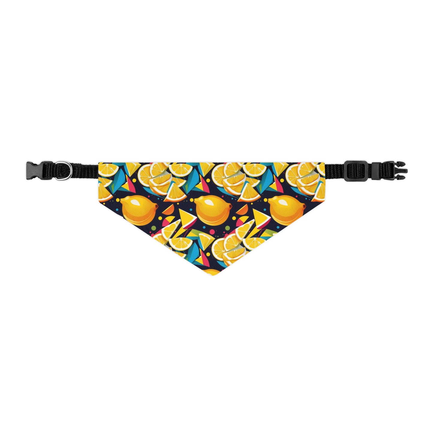 Lemon Zest Pet Bandana Collar