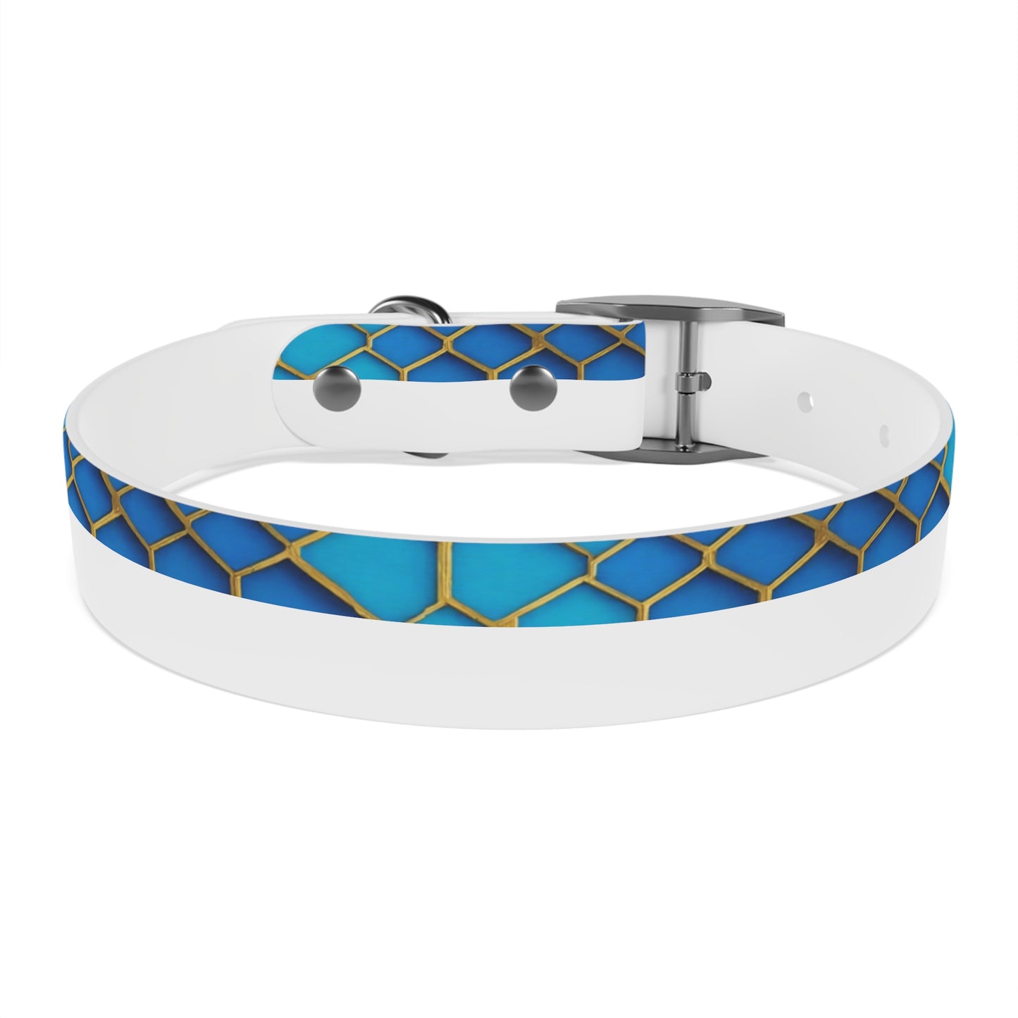 Hexagonal Harmony Dog Collar