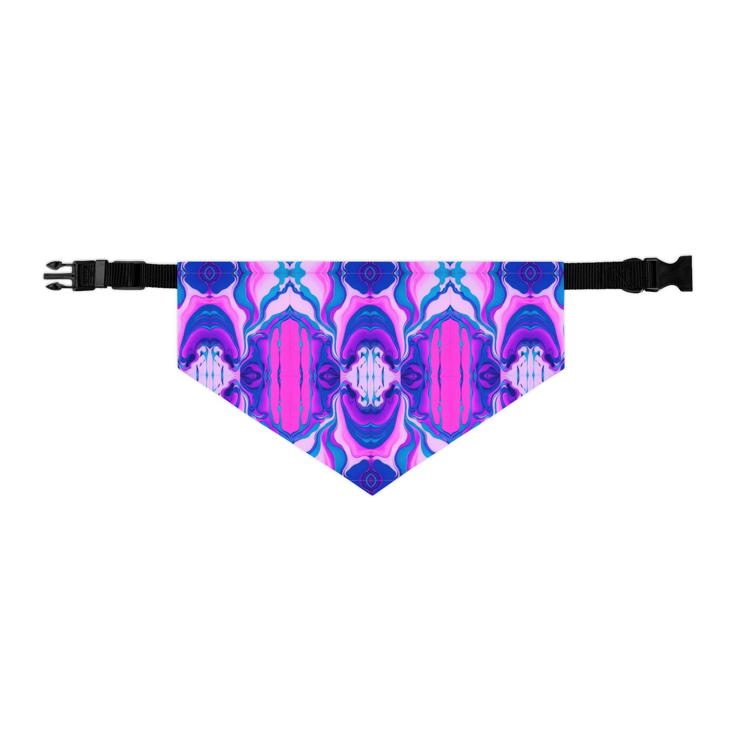 Marbled Magic Pet Bandana Collar