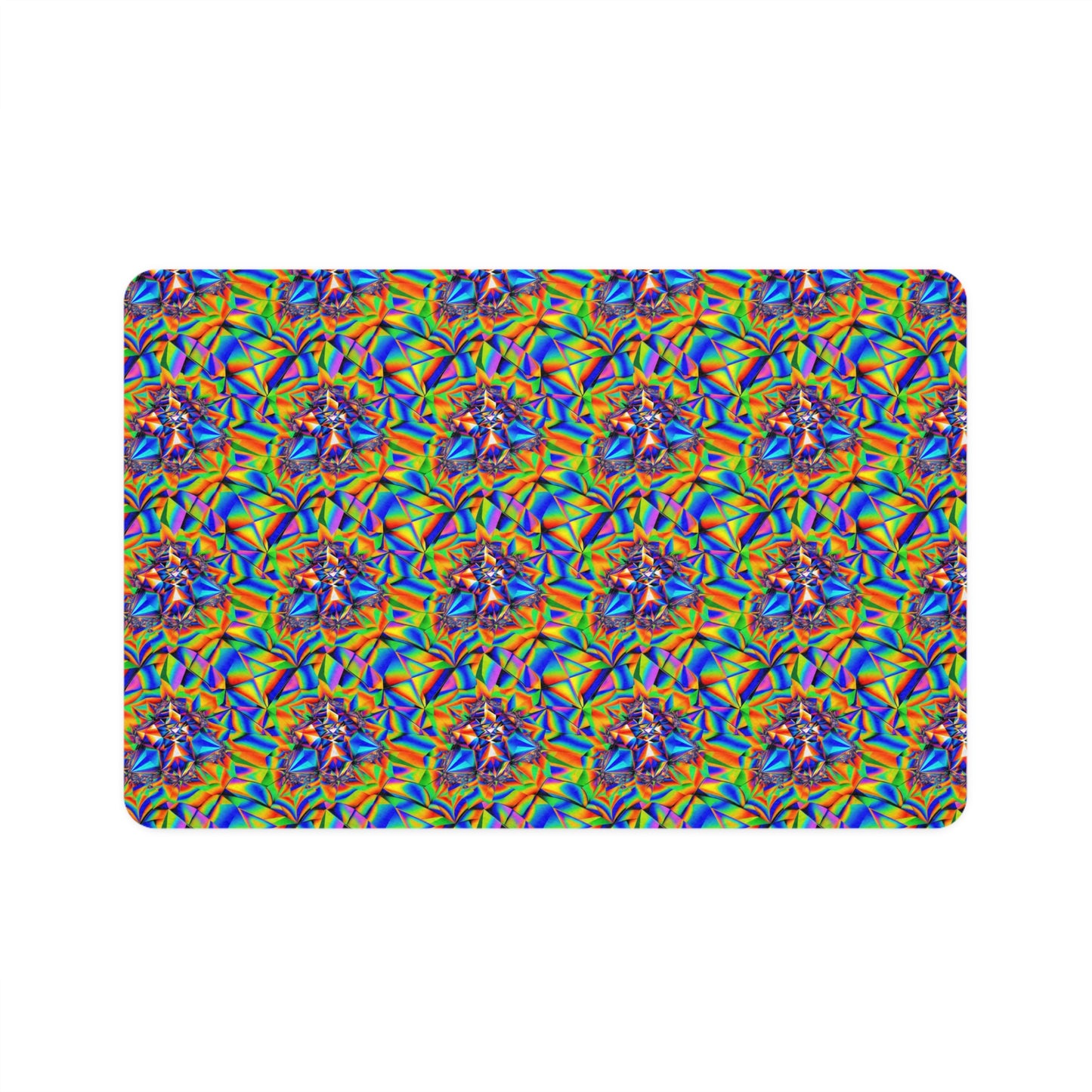 Galactic Glimmer Pet Food Mat (12x18)