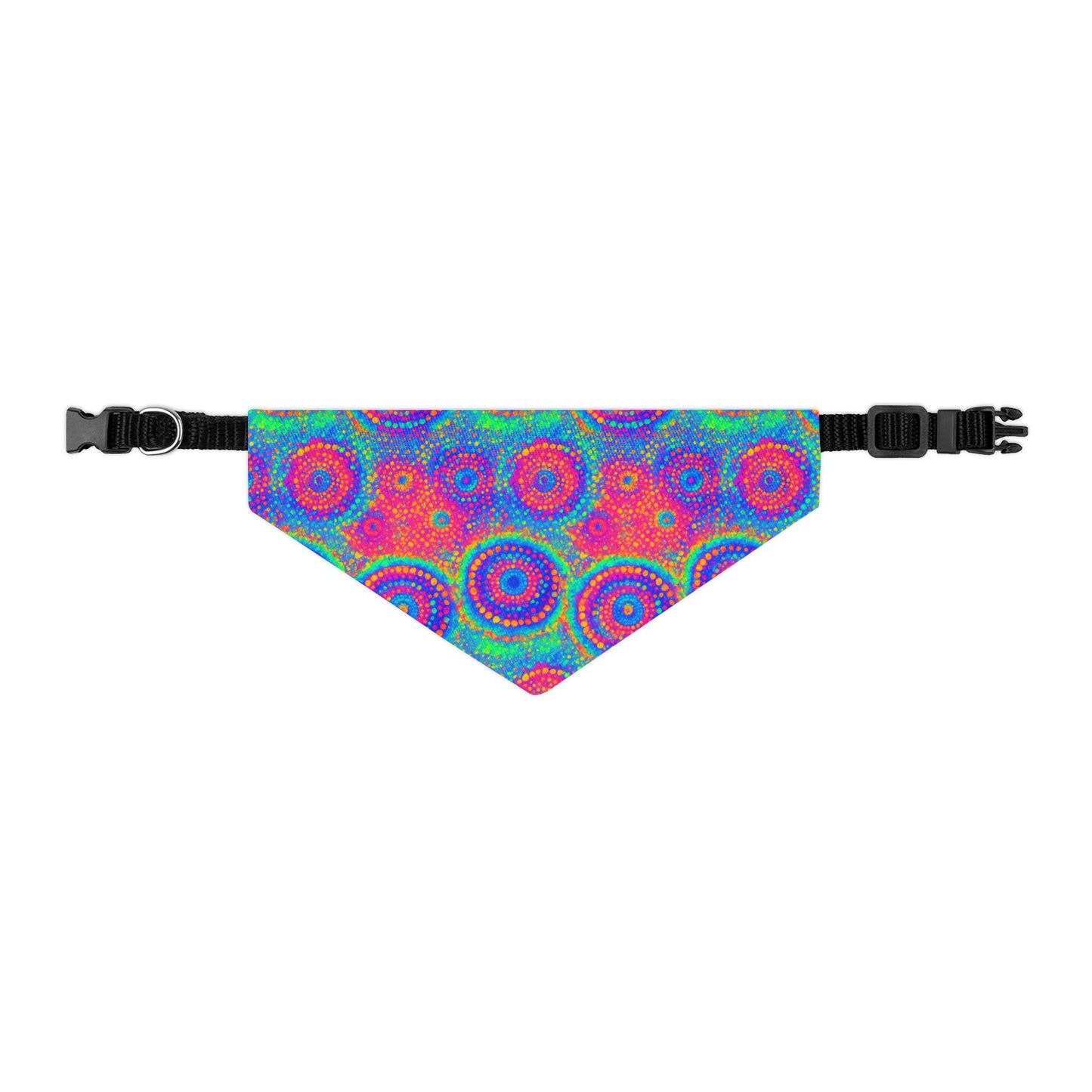 Poly Glow Pet Bandana Collar