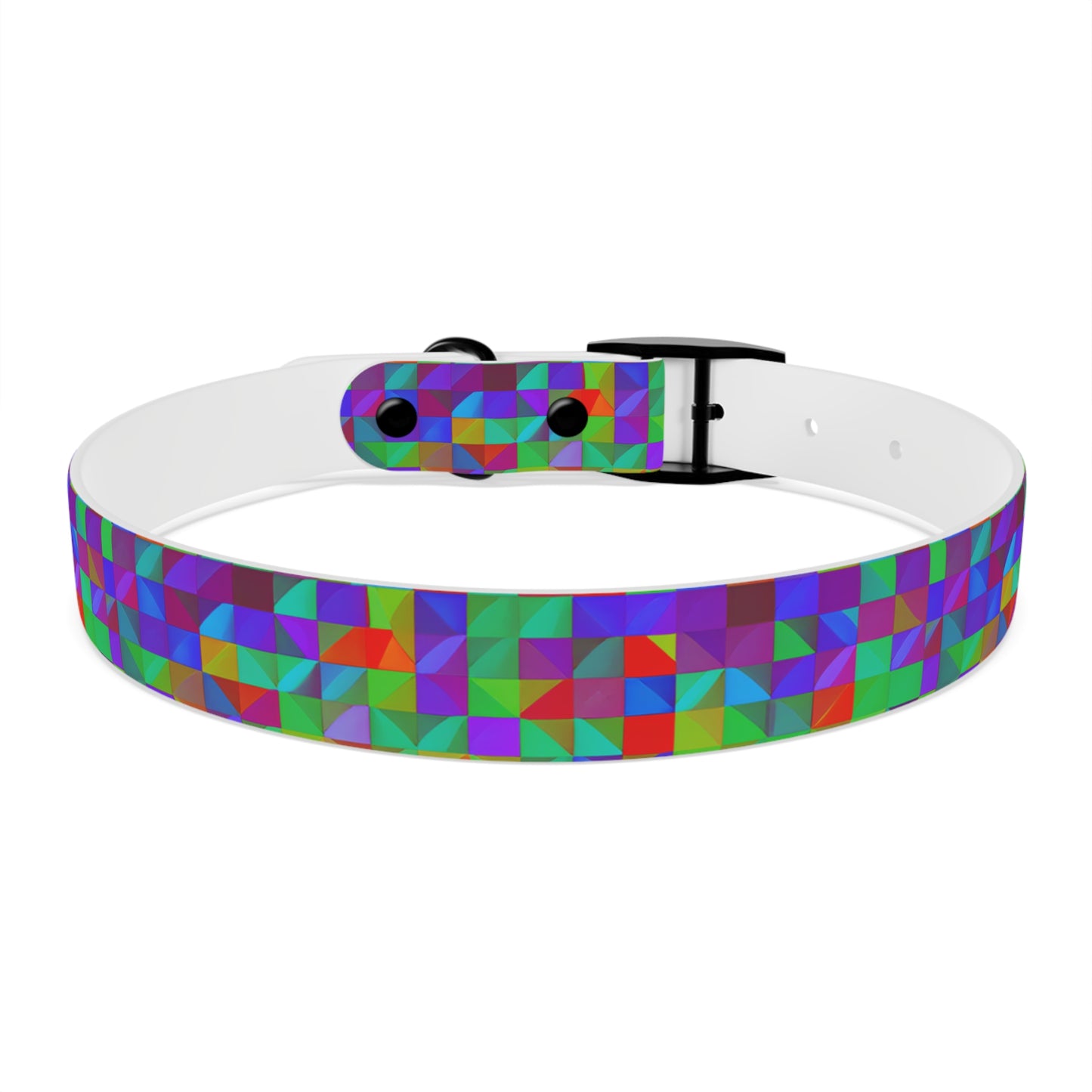 Prism Patterns Dog Collar