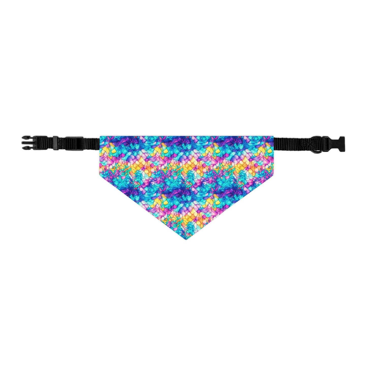 Trippy Tranquility Pet Bandana Collar