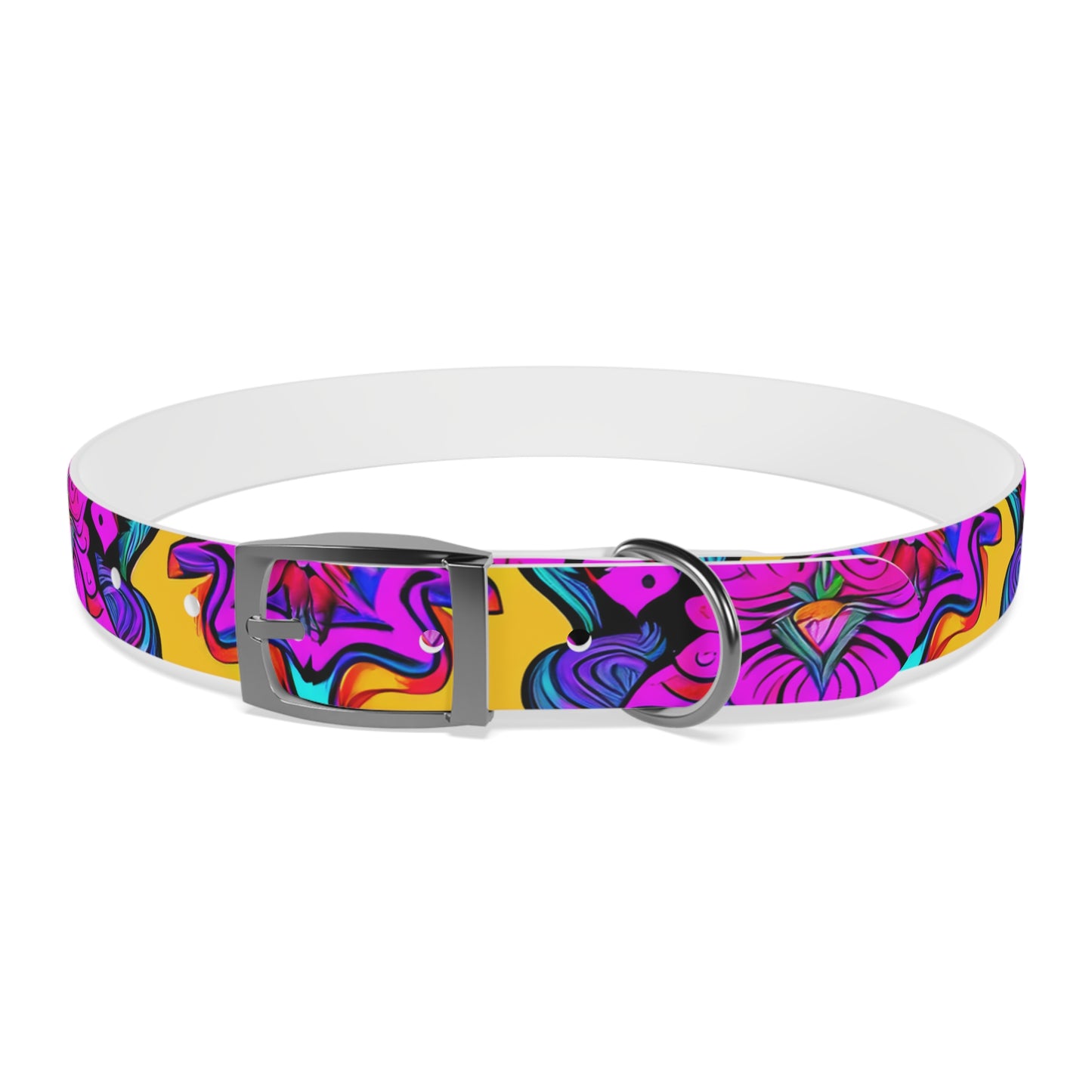 Vibrant Illusions Dog Collar