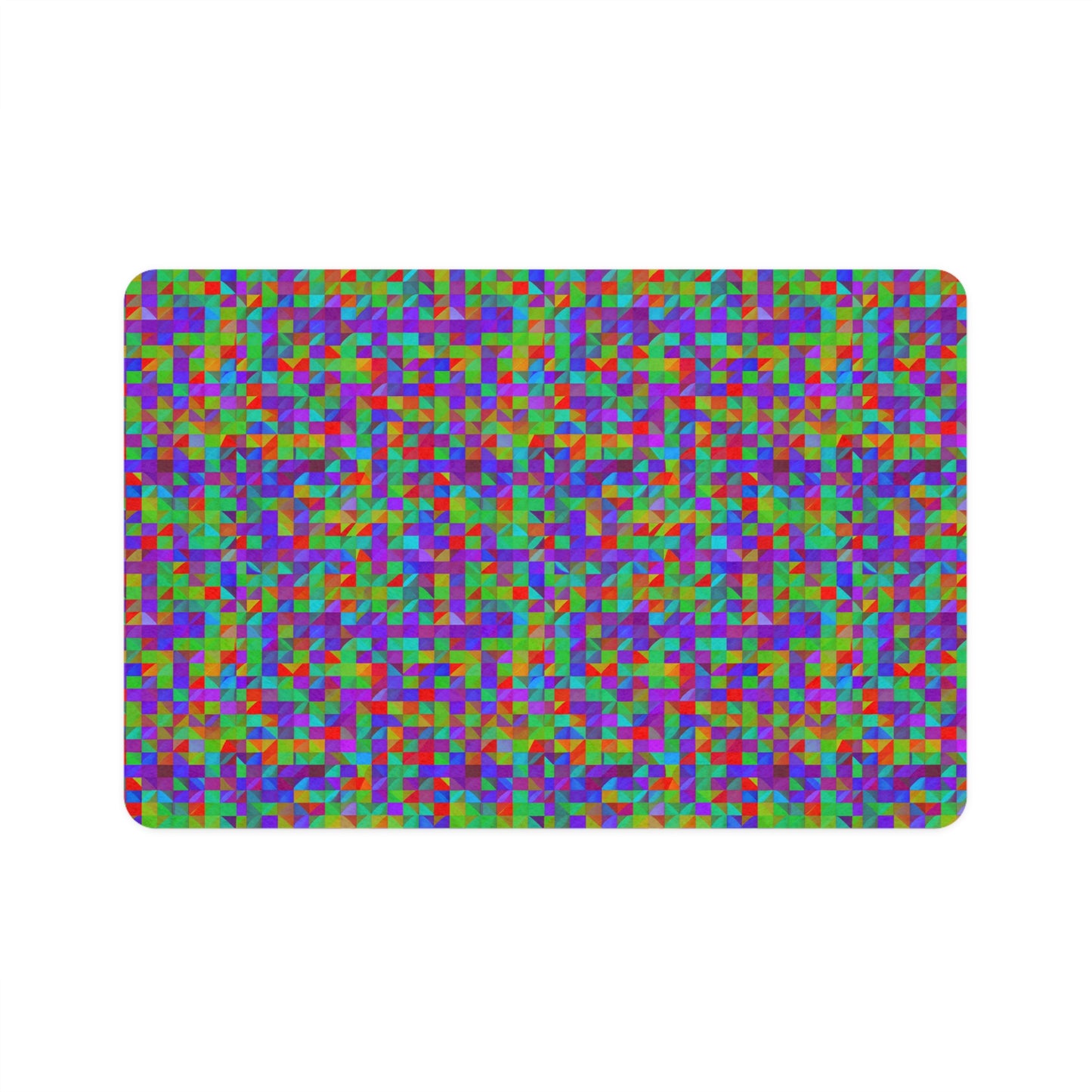 Prism Patterns Pet Food Mat (12x18)