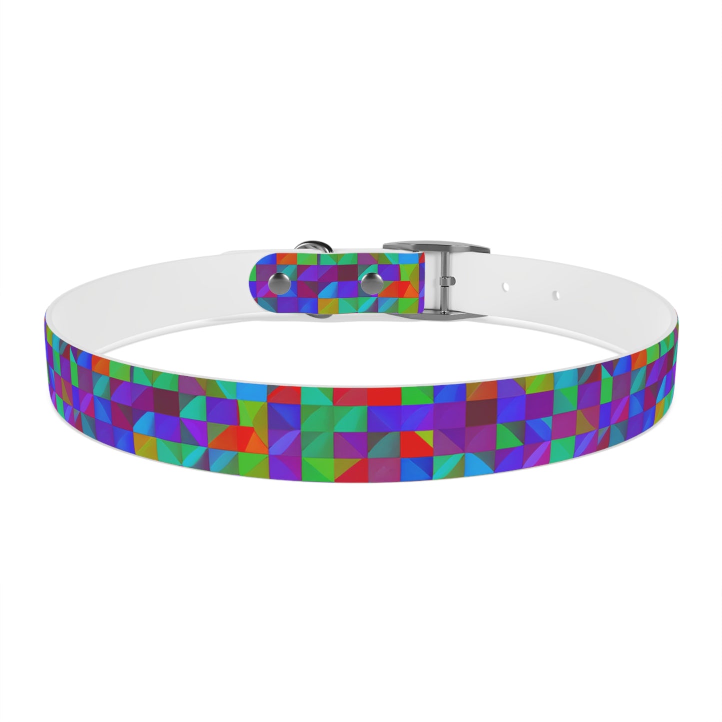 Prism Patterns Dog Collar