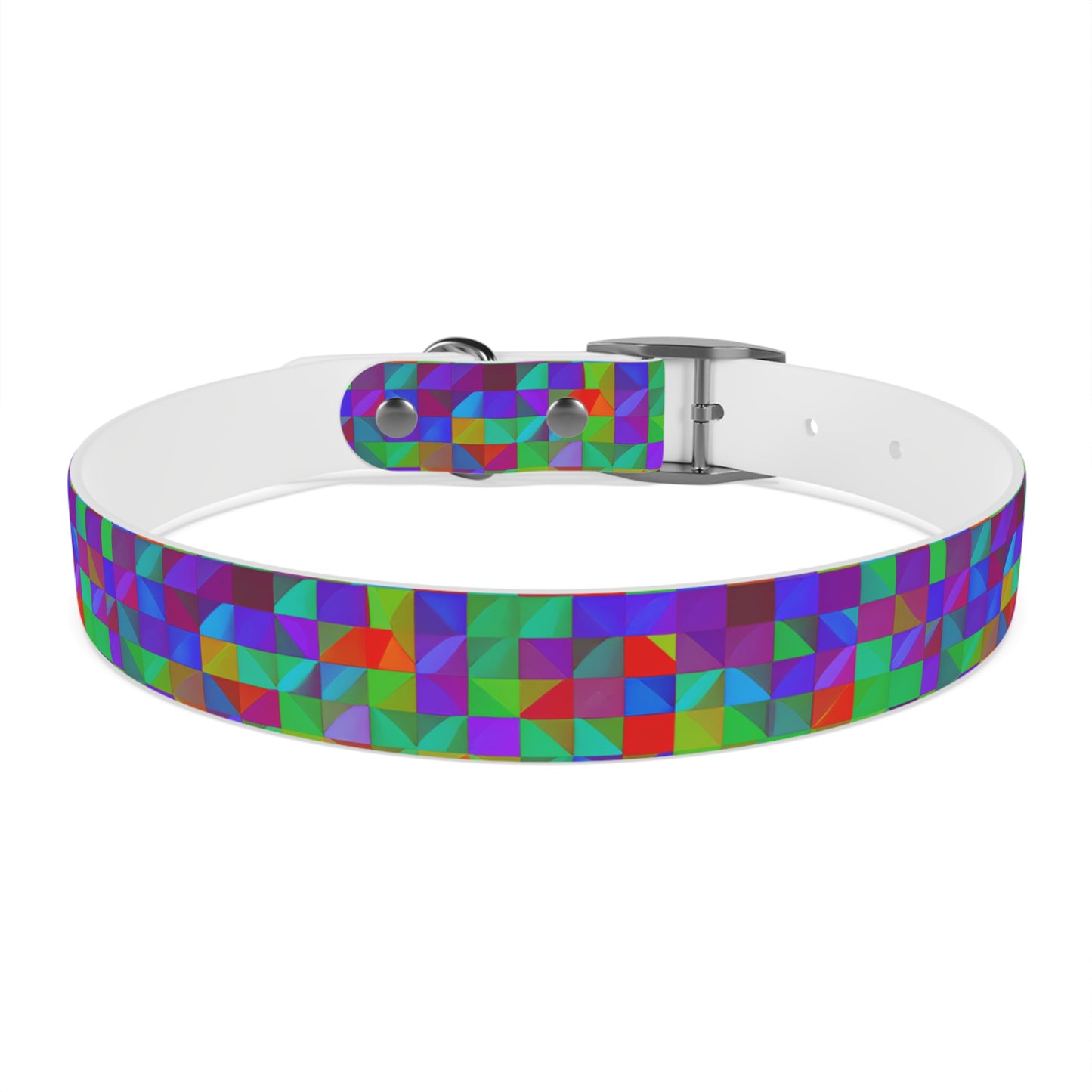 Prism Patterns Dog Collar