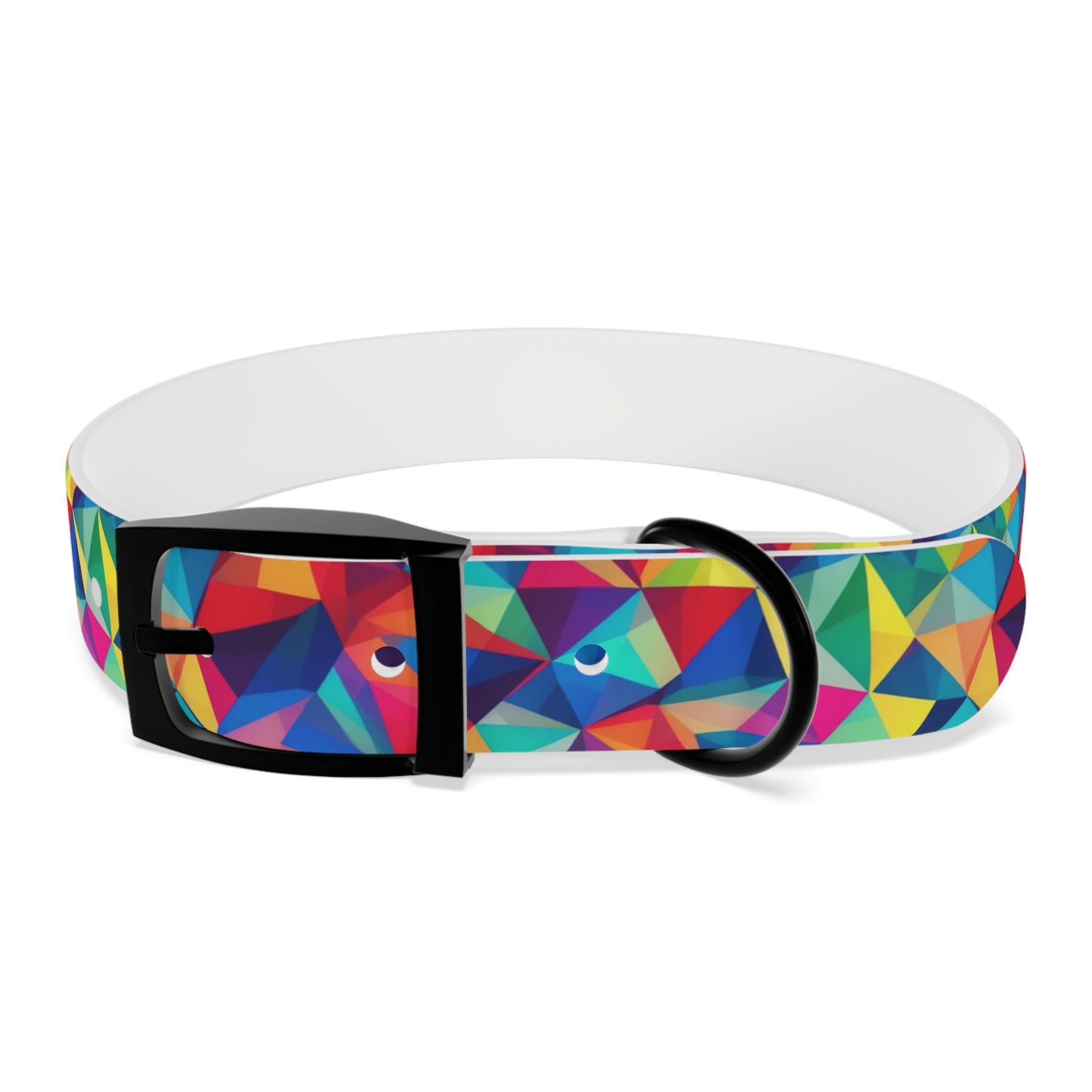 Neon Angles Dog Collar