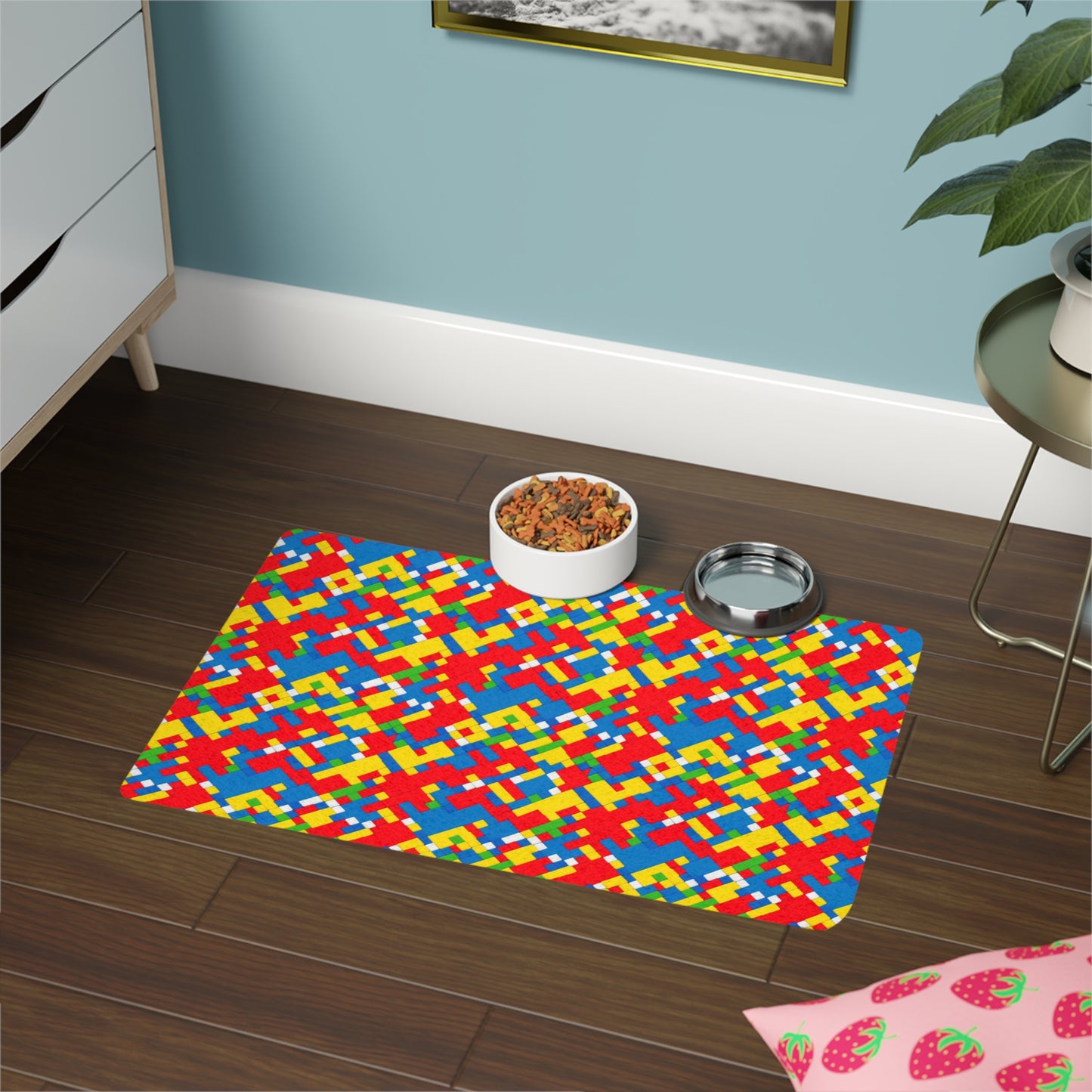 Tessellation Tango Pet Food Mat (12x18)