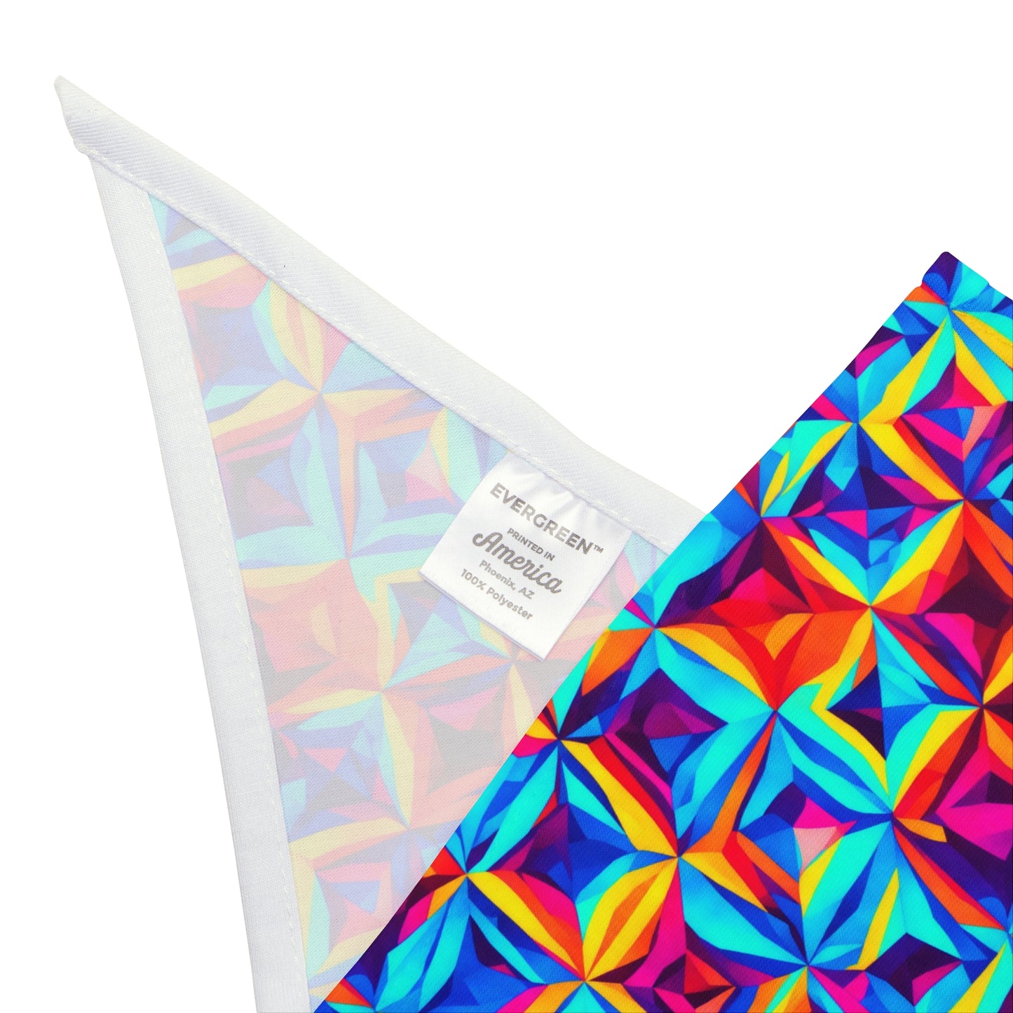 Vivid Diamonds Pet Bandana