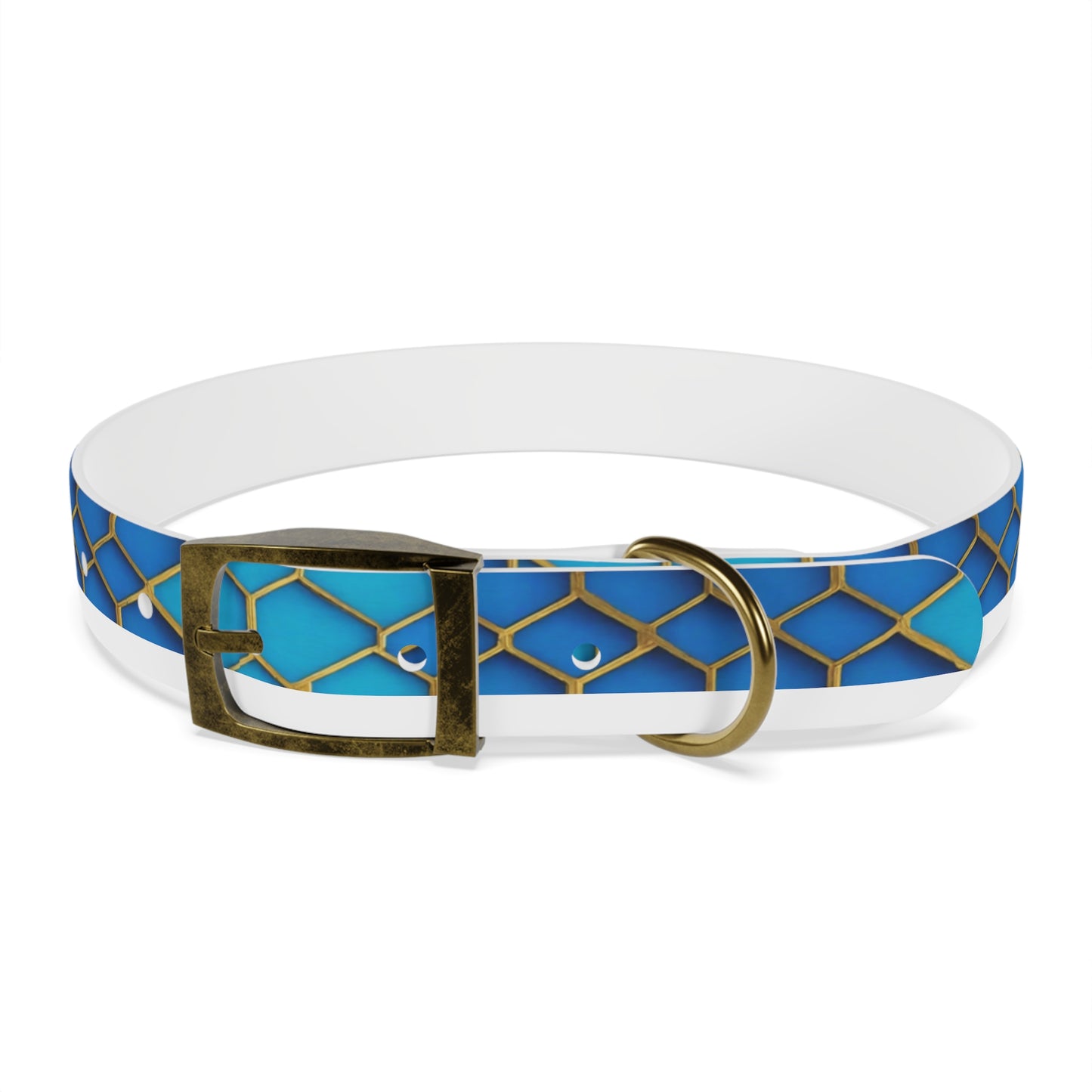 Hexagonal Harmony Dog Collar