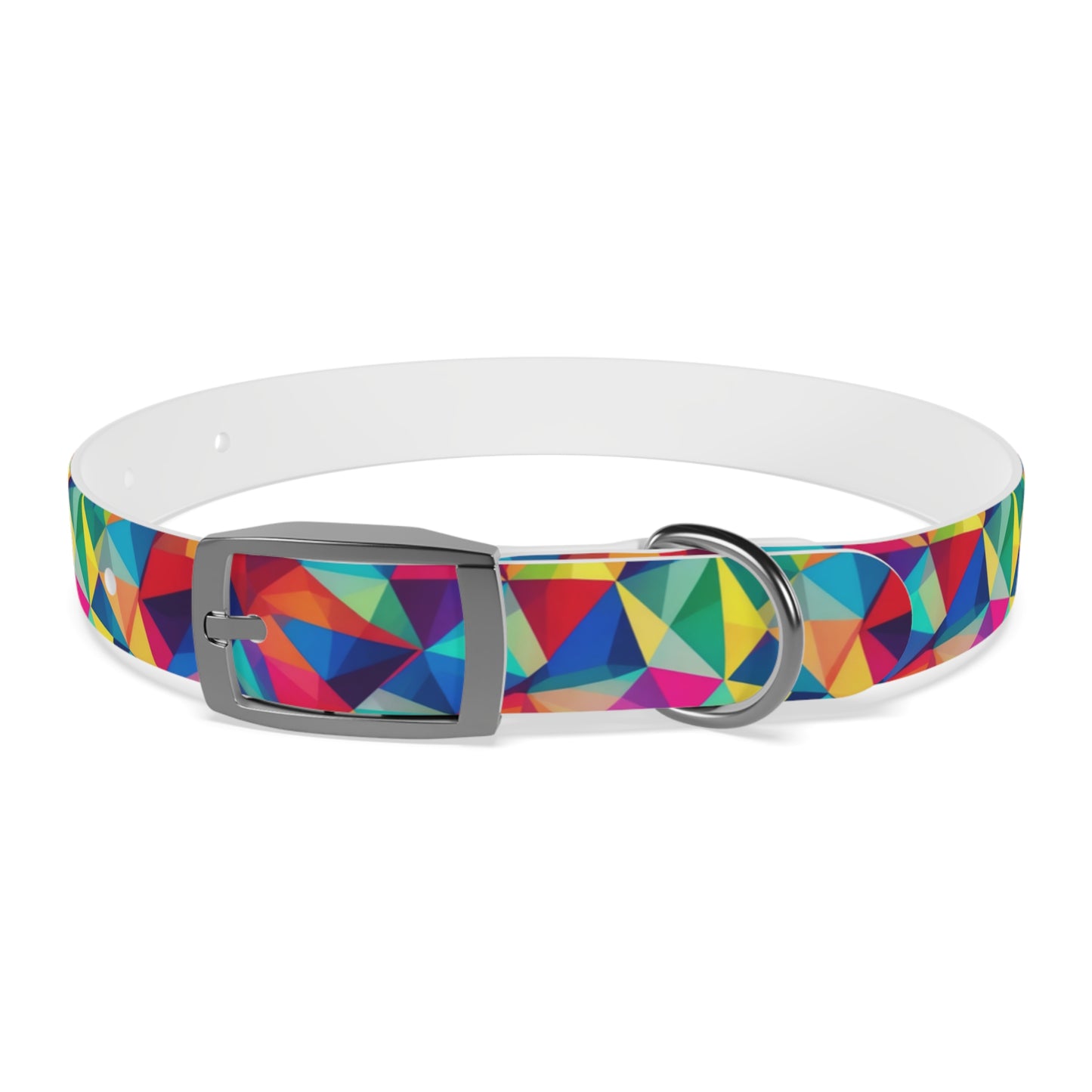 Neon Angles Dog Collar