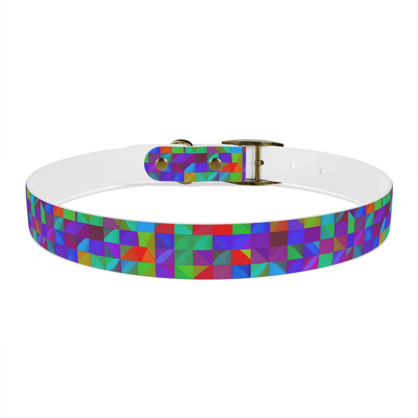 Prism Patterns Dog Collar