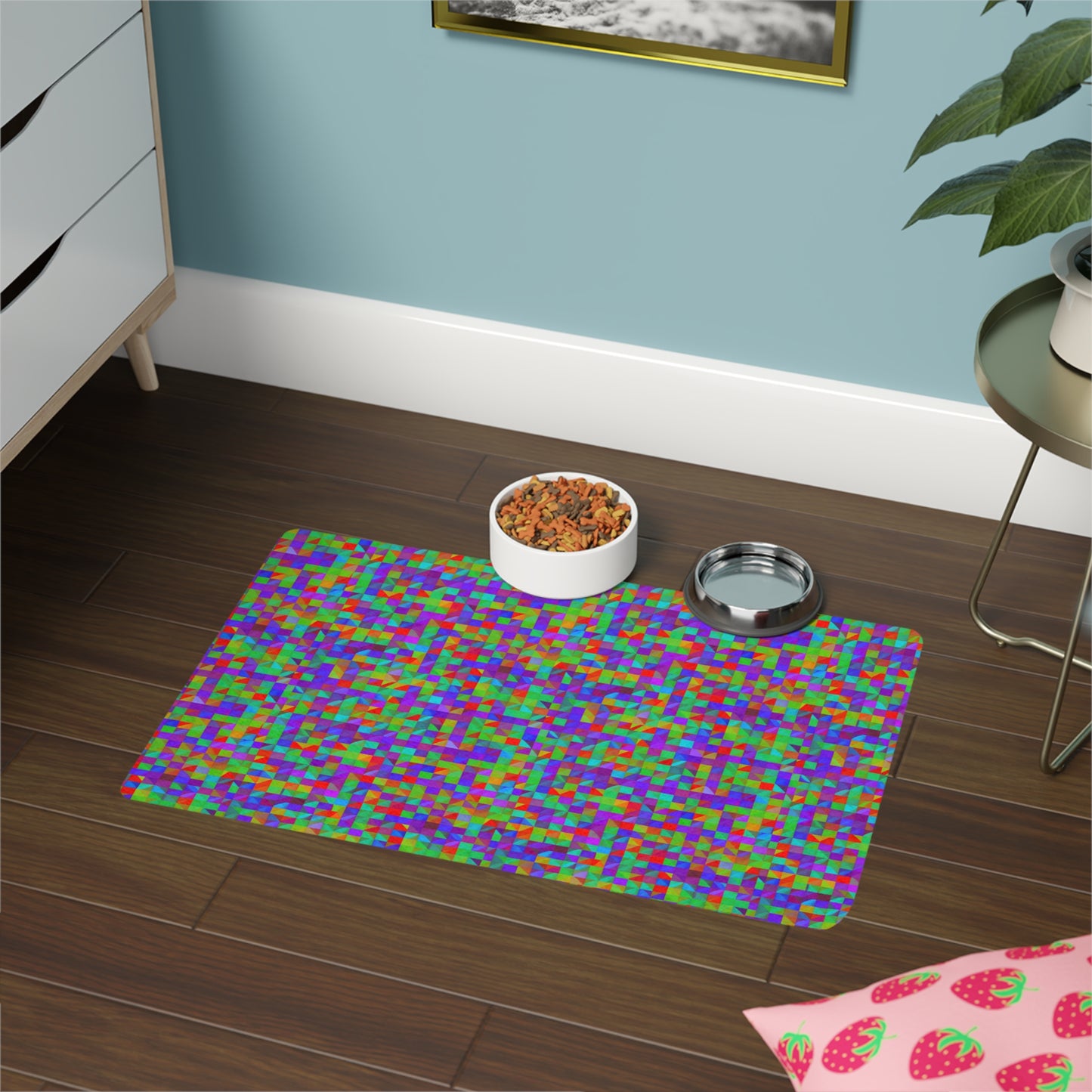 Prism Patterns Pet Food Mat (12x18)