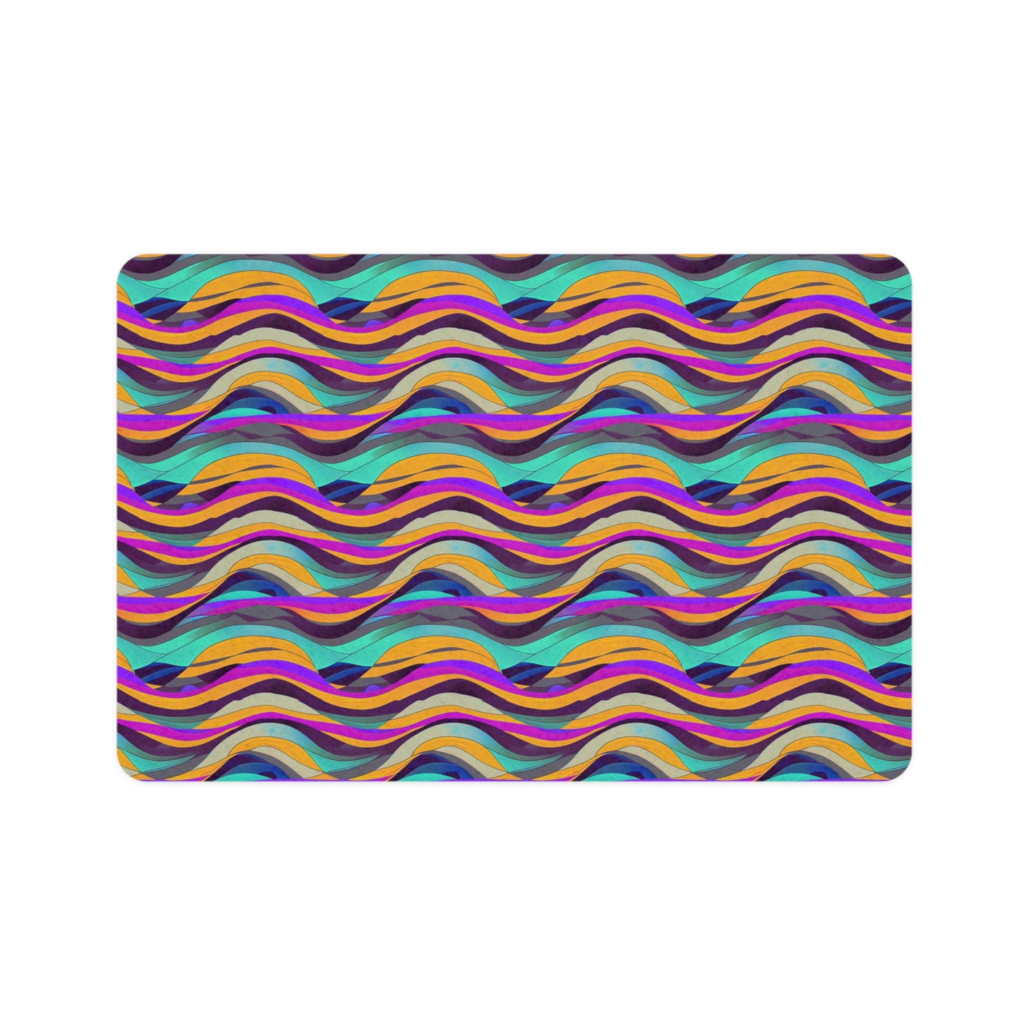 Calm Waves Pet Food Mat (12x18)