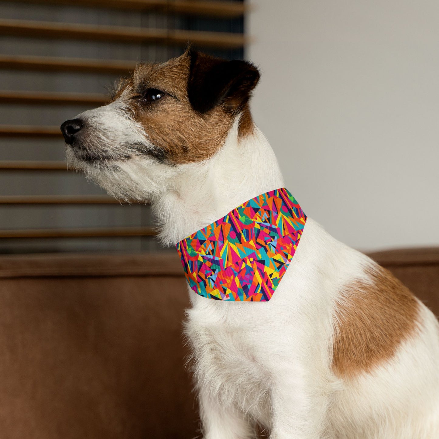 Kaleido Charm Pet Bandana Collar