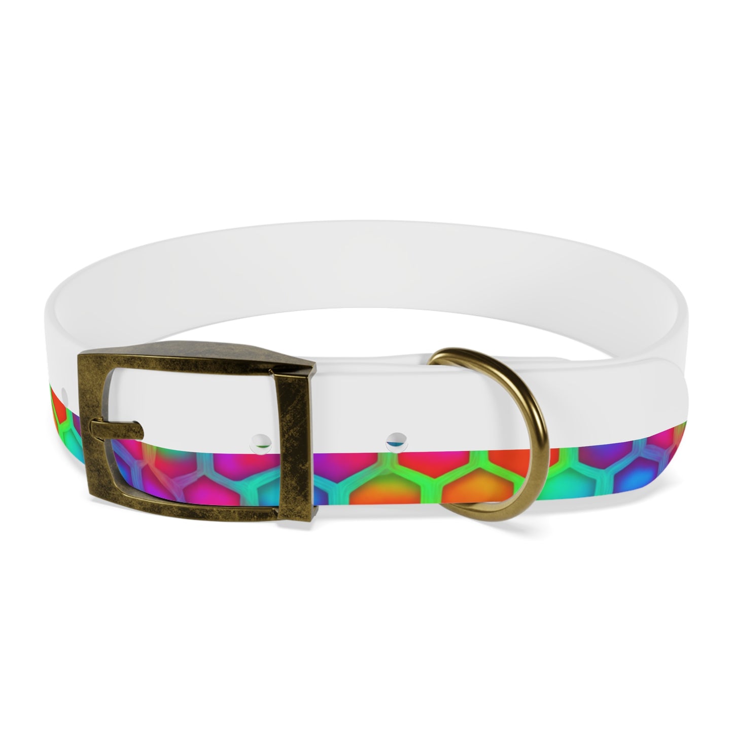 Color Hive Dog Collar