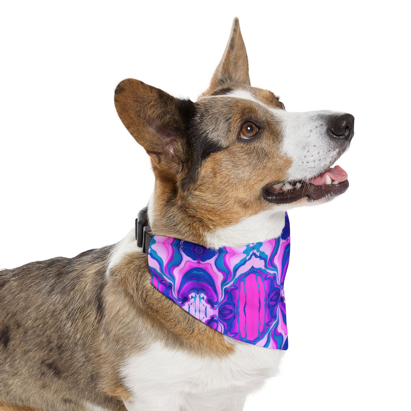 Marbled Magic Pet Bandana Collar