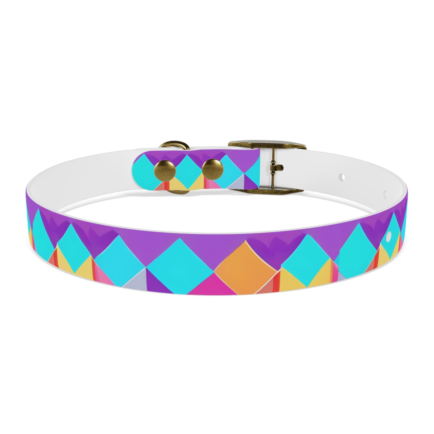 Prismatic Patterns Dog Collar