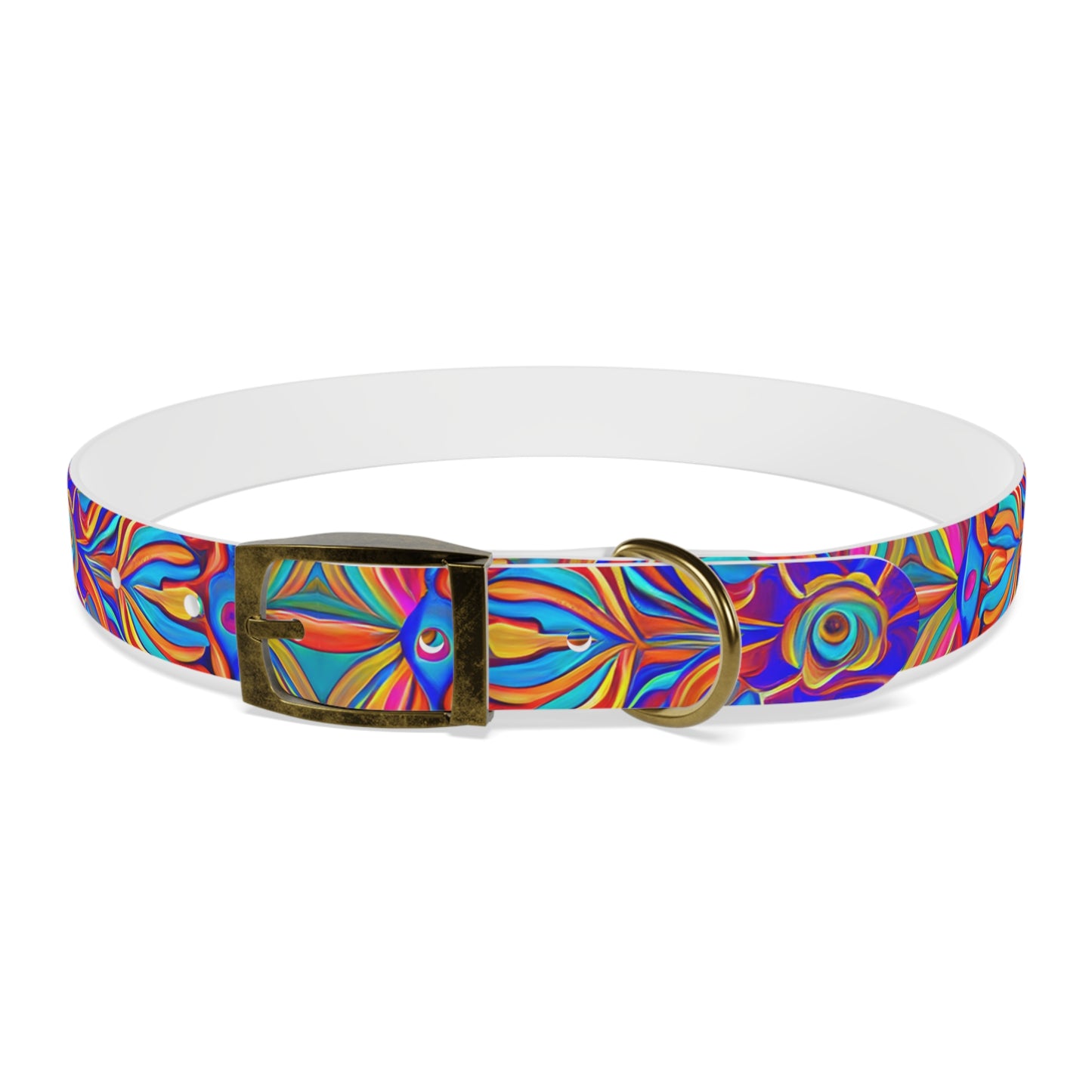 Psychedelic Spectrum Dog Collar