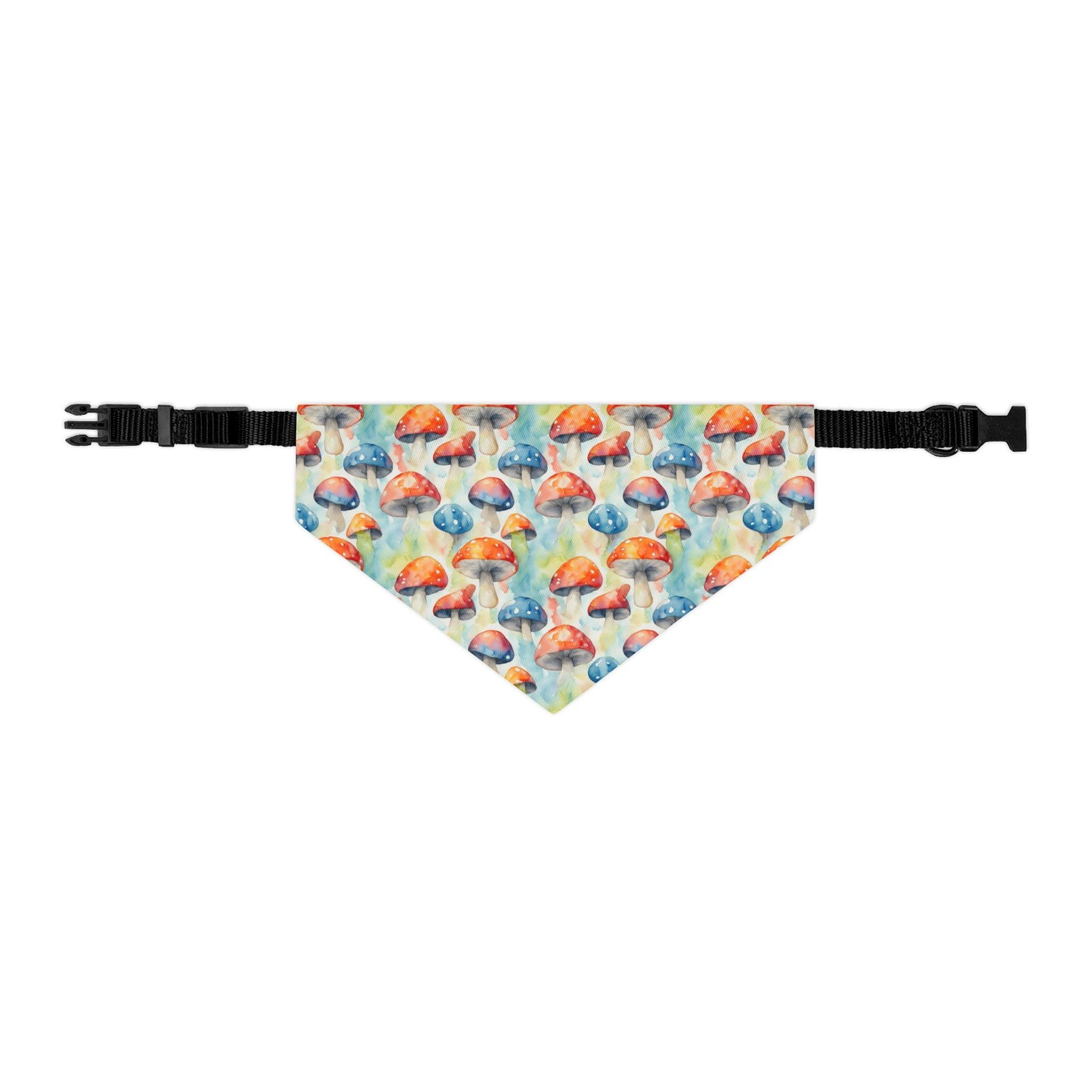 Mushroom Melody Pet Bandana Collar