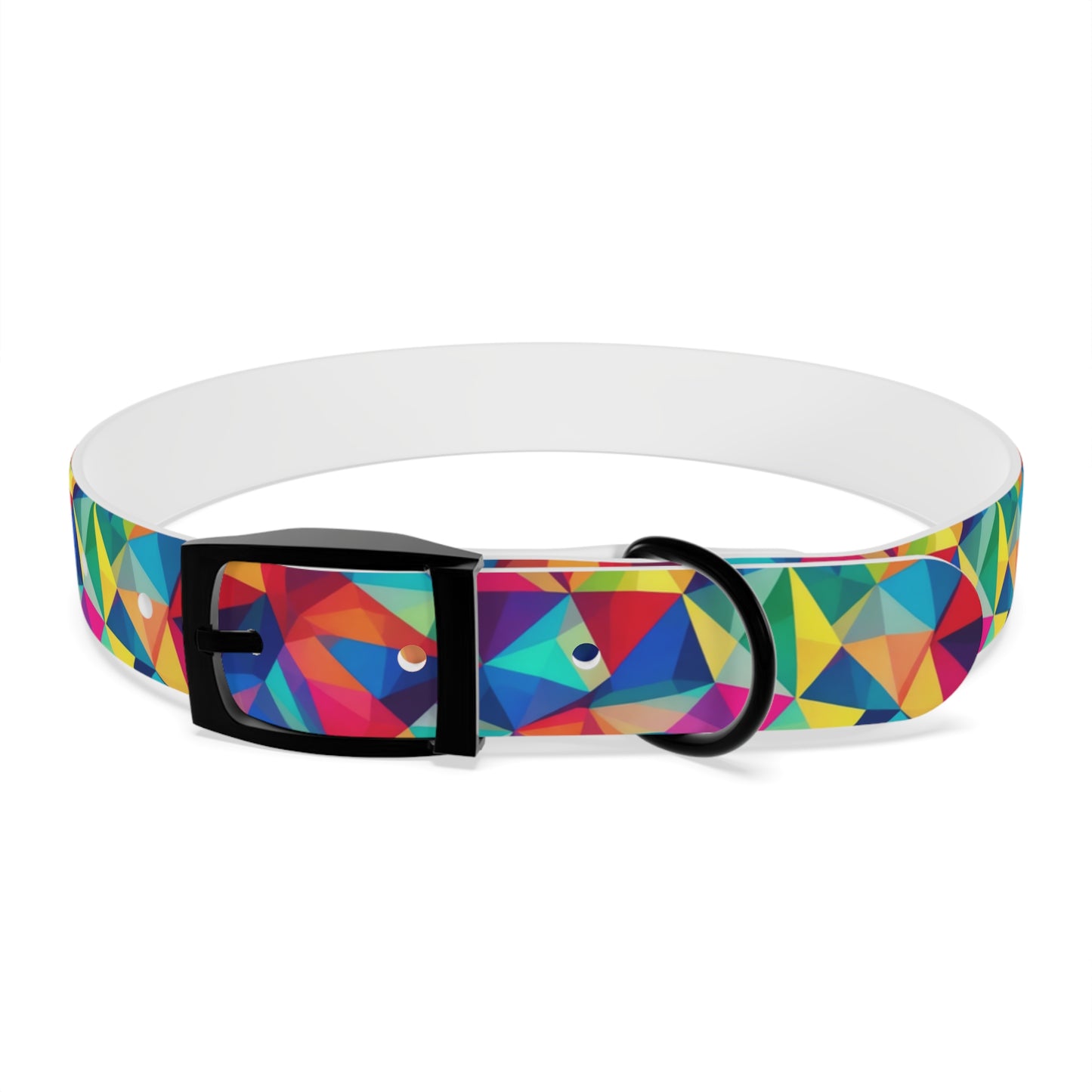 Neon Angles Dog Collar