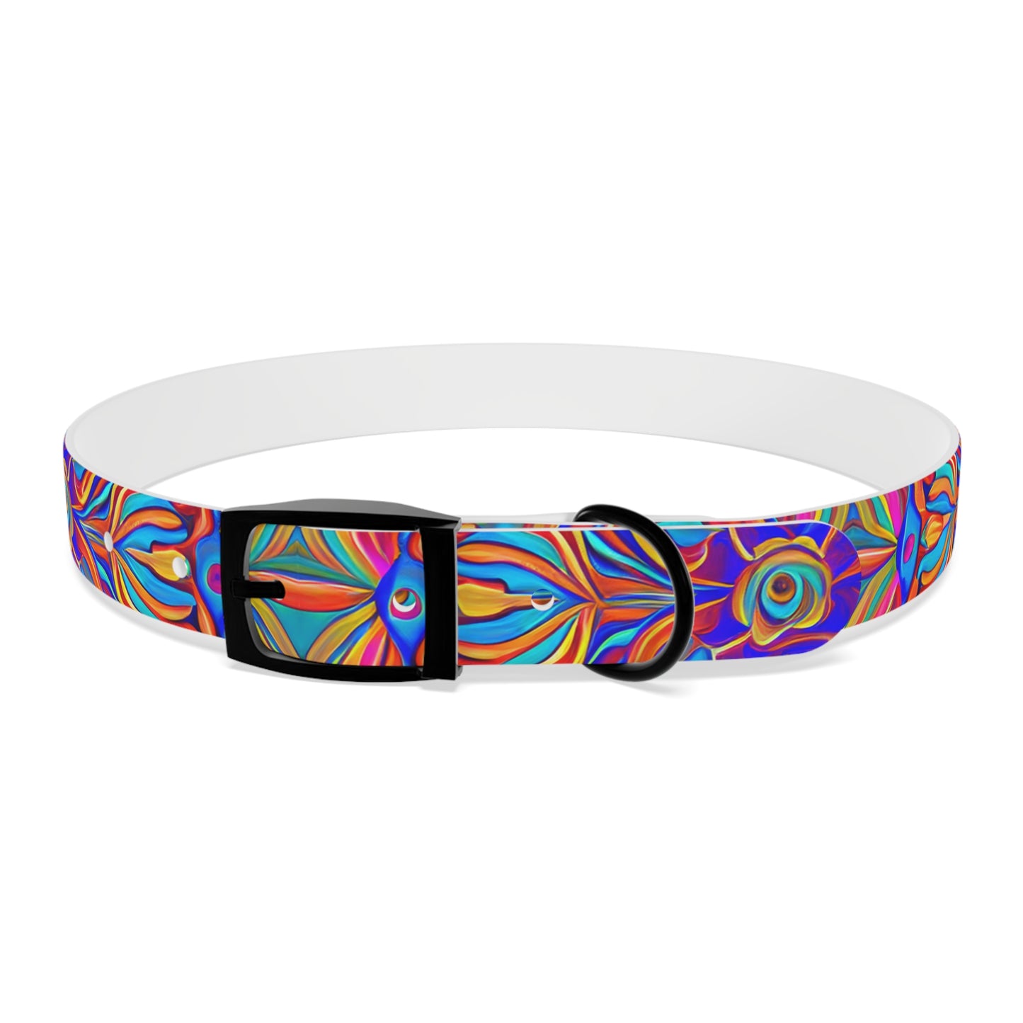 Psychedelic Spectrum Dog Collar