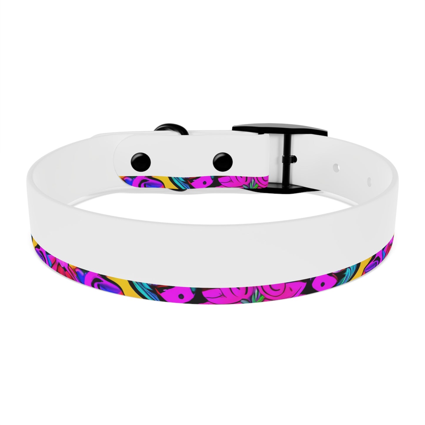 Vibrant Illusions Dog Collar