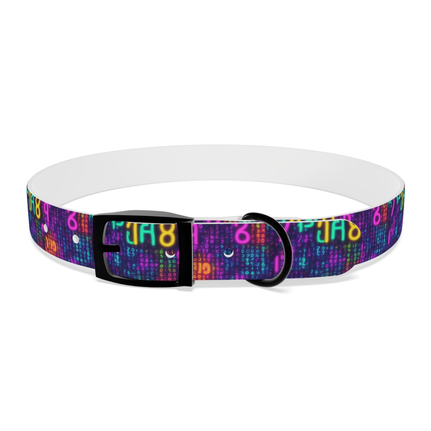 Trapped In The Matrix Dog Collar