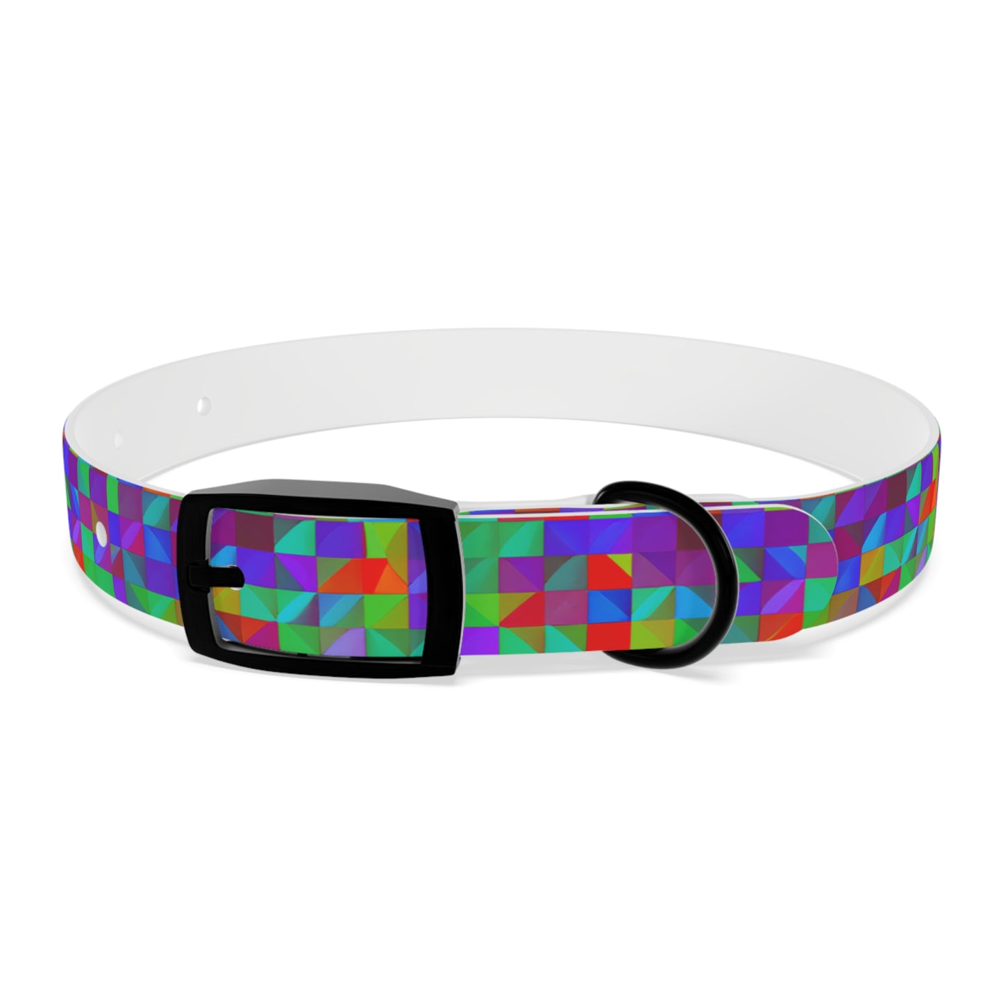 Prism Patterns Dog Collar