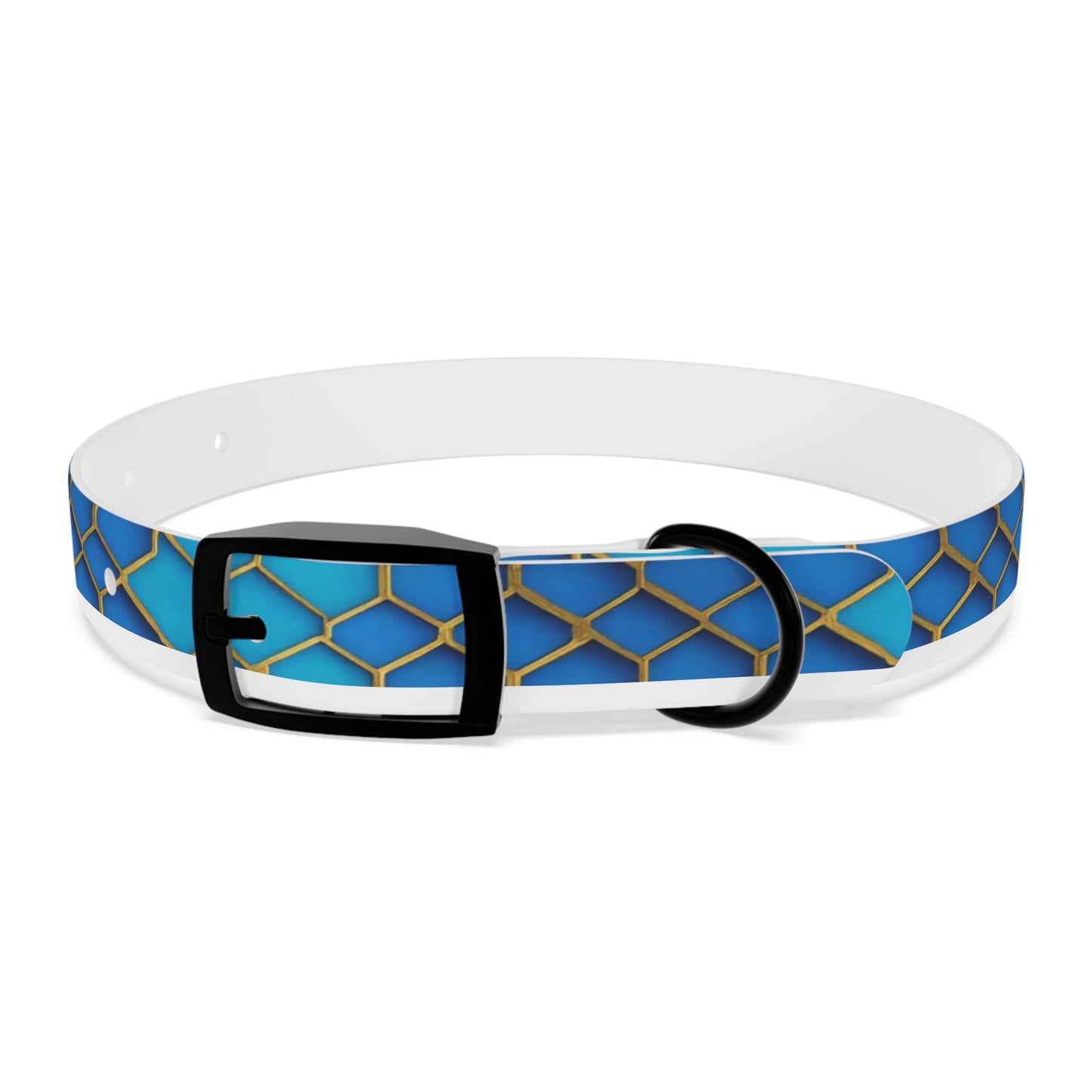 Hexagonal Harmony Dog Collar