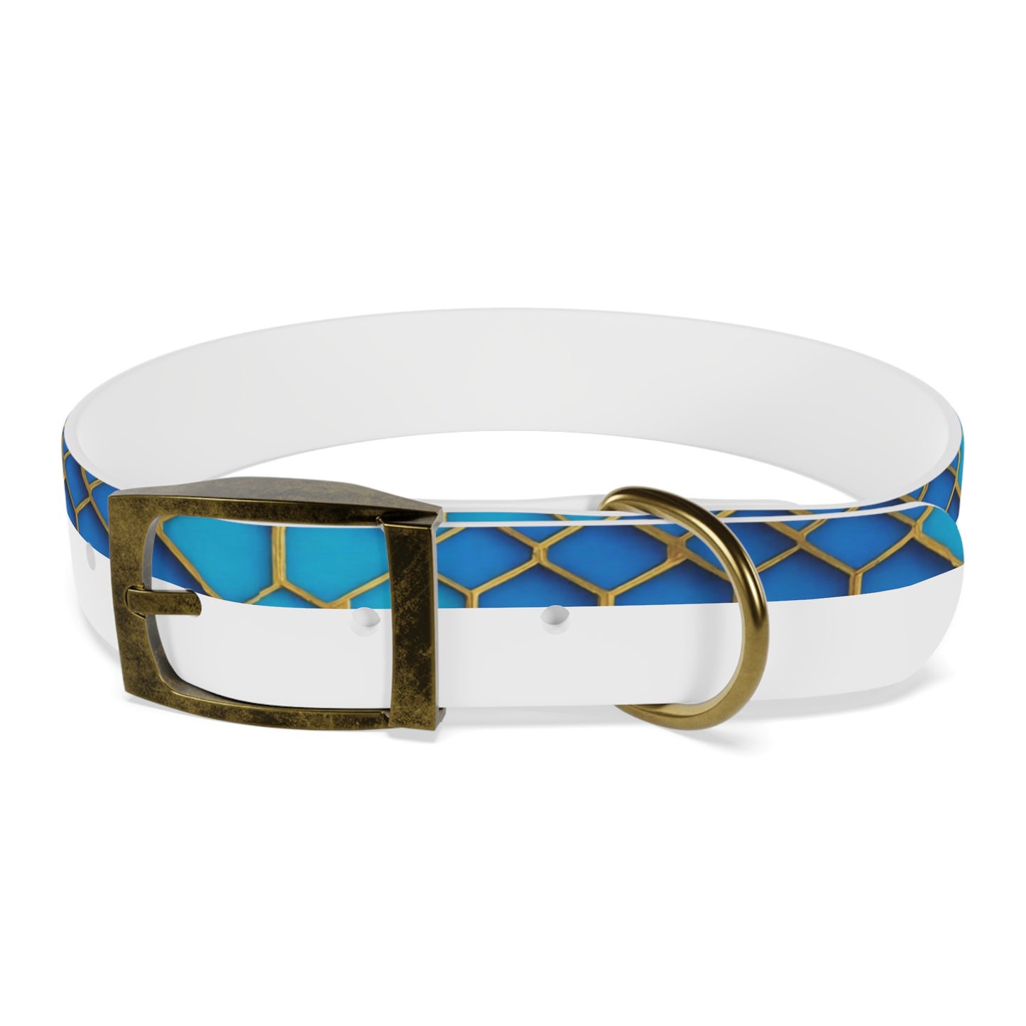 Hexagonal Harmony Dog Collar