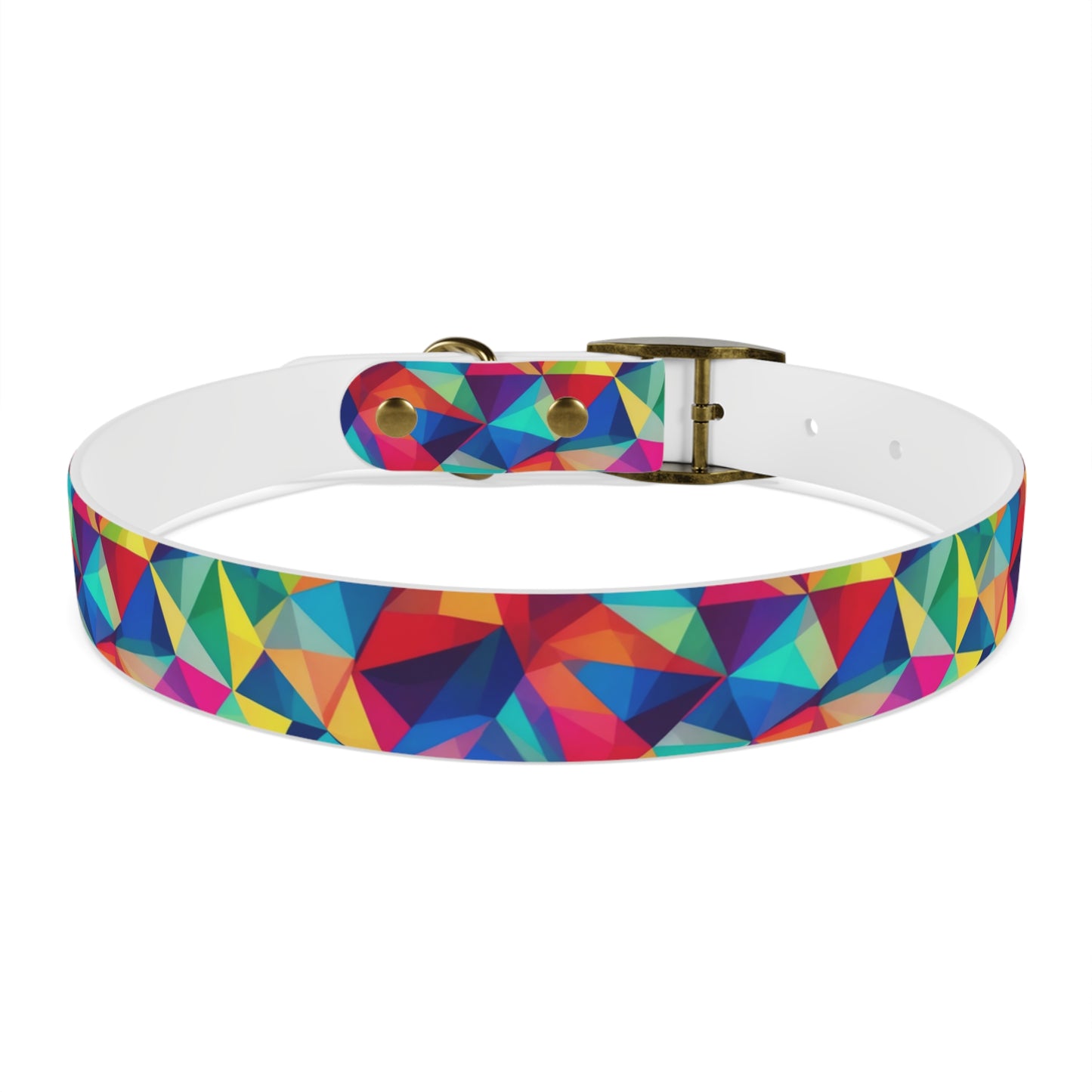 Neon Angles Dog Collar