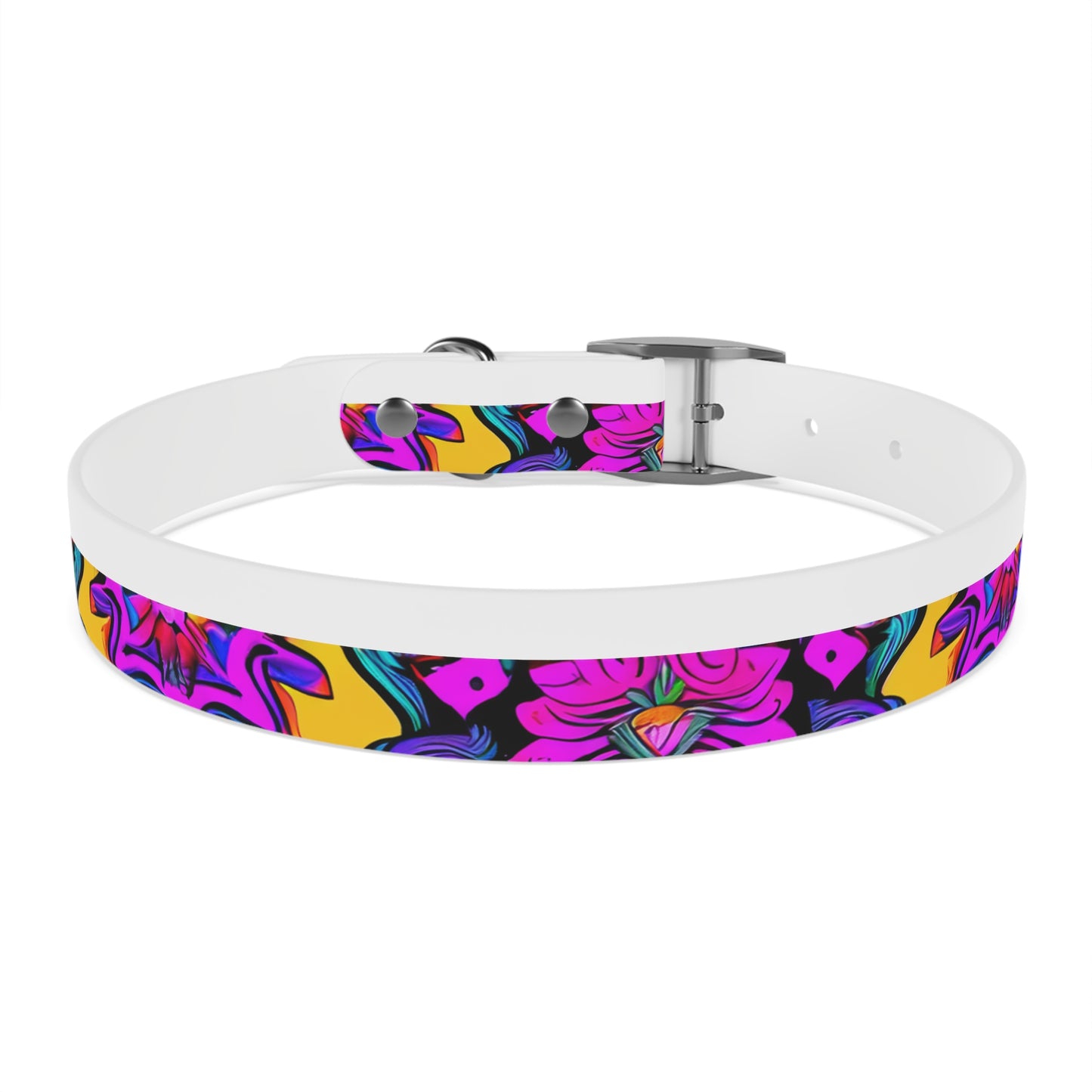 Vibrant Illusions Dog Collar