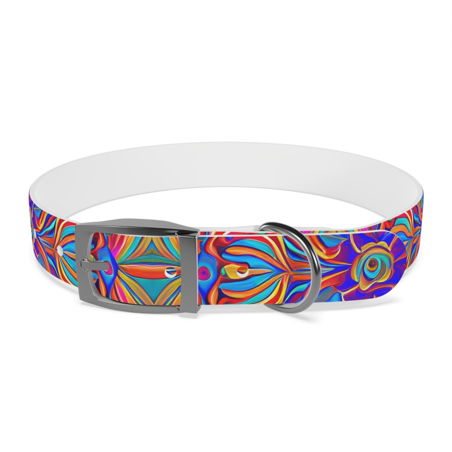 Psychedelic Spectrum Dog Collar