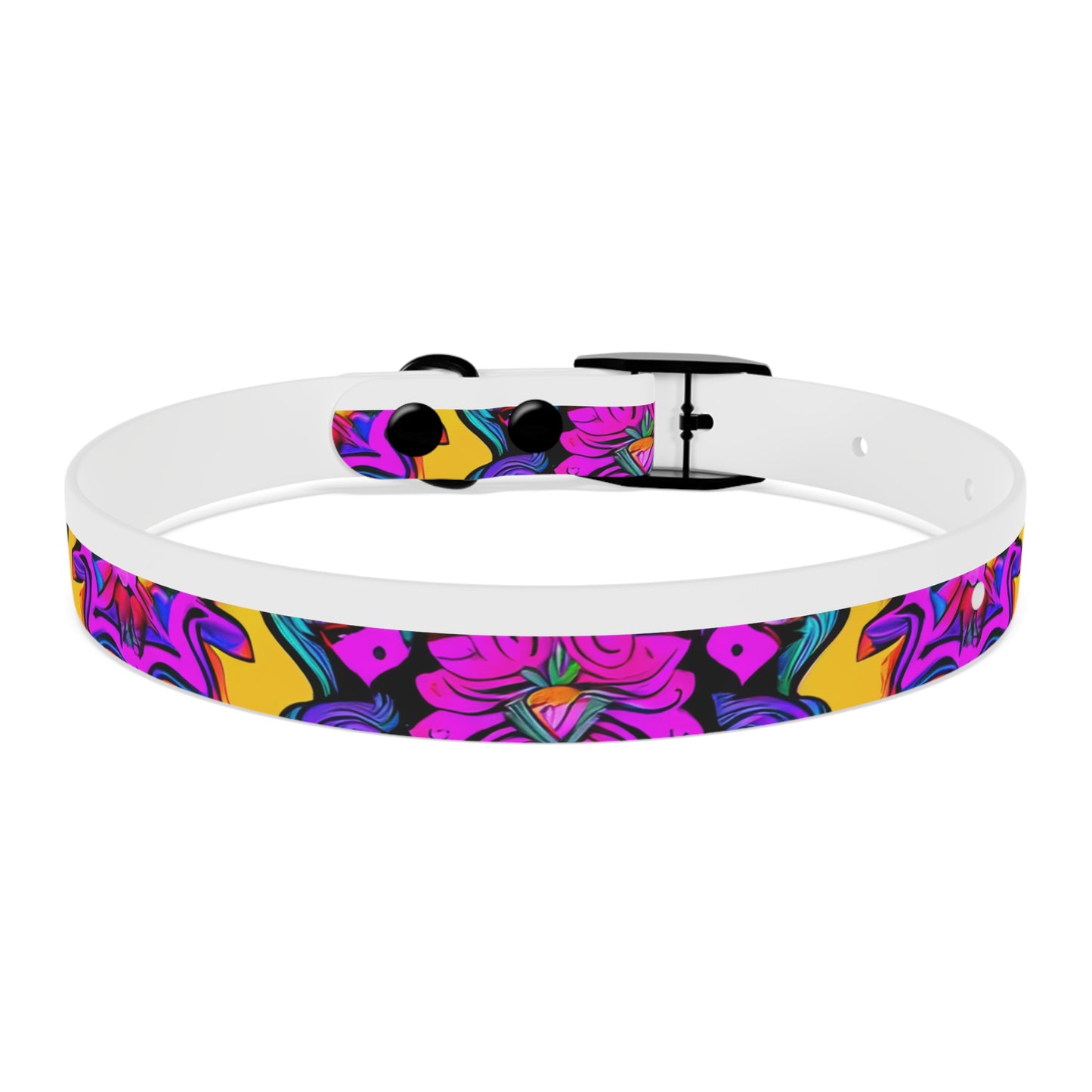 Vibrant Illusions Dog Collar