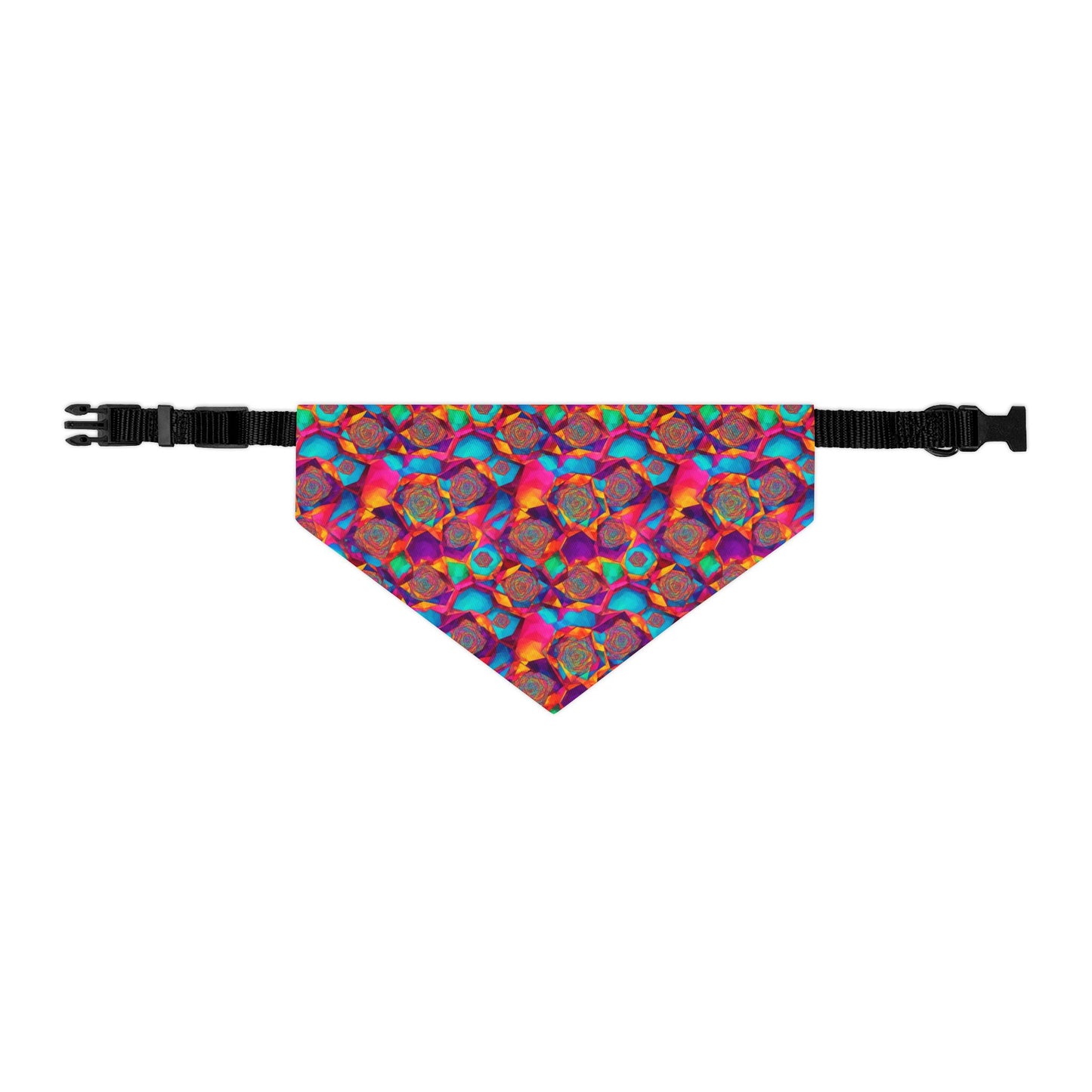 Hypnotic Harmony Pet Bandana Collar