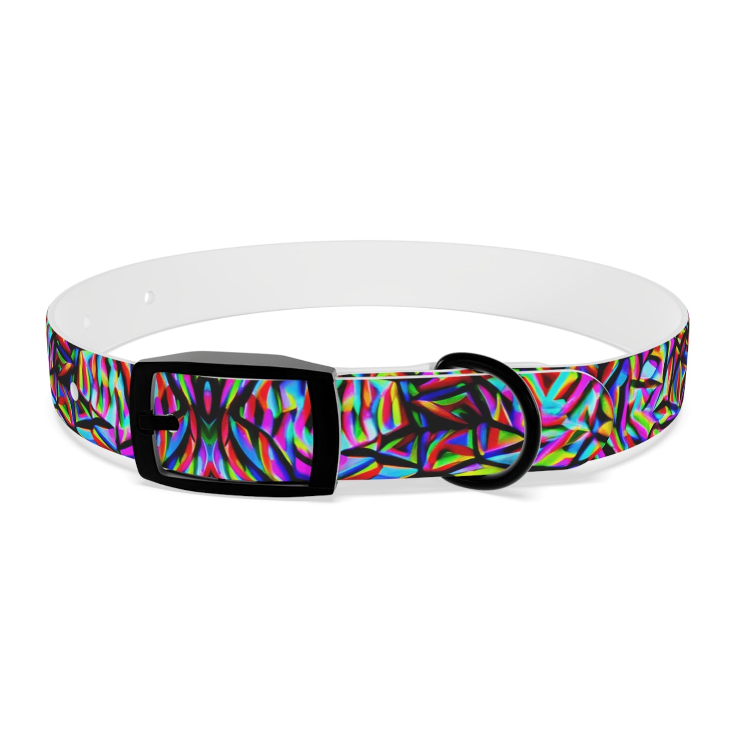 Mind Melt Patterns Dog Collar