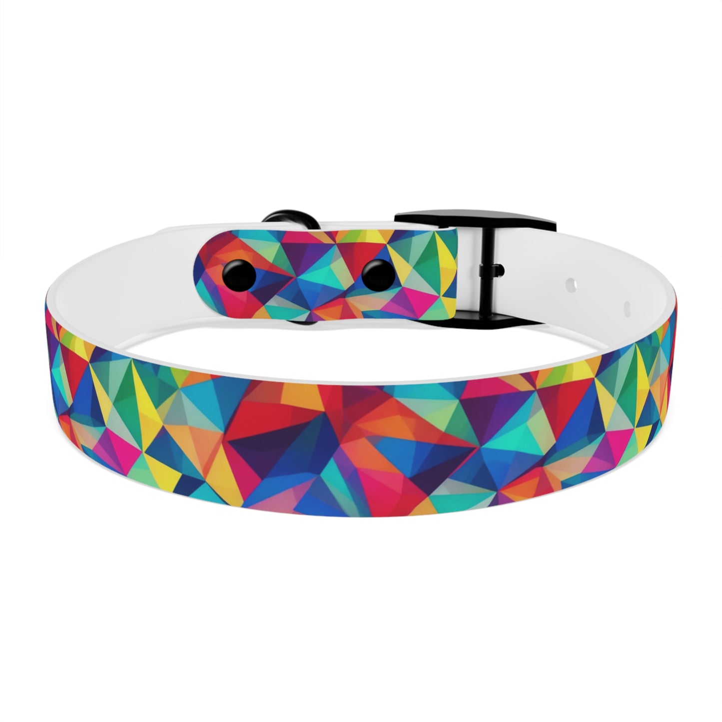 Neon Angles Dog Collar