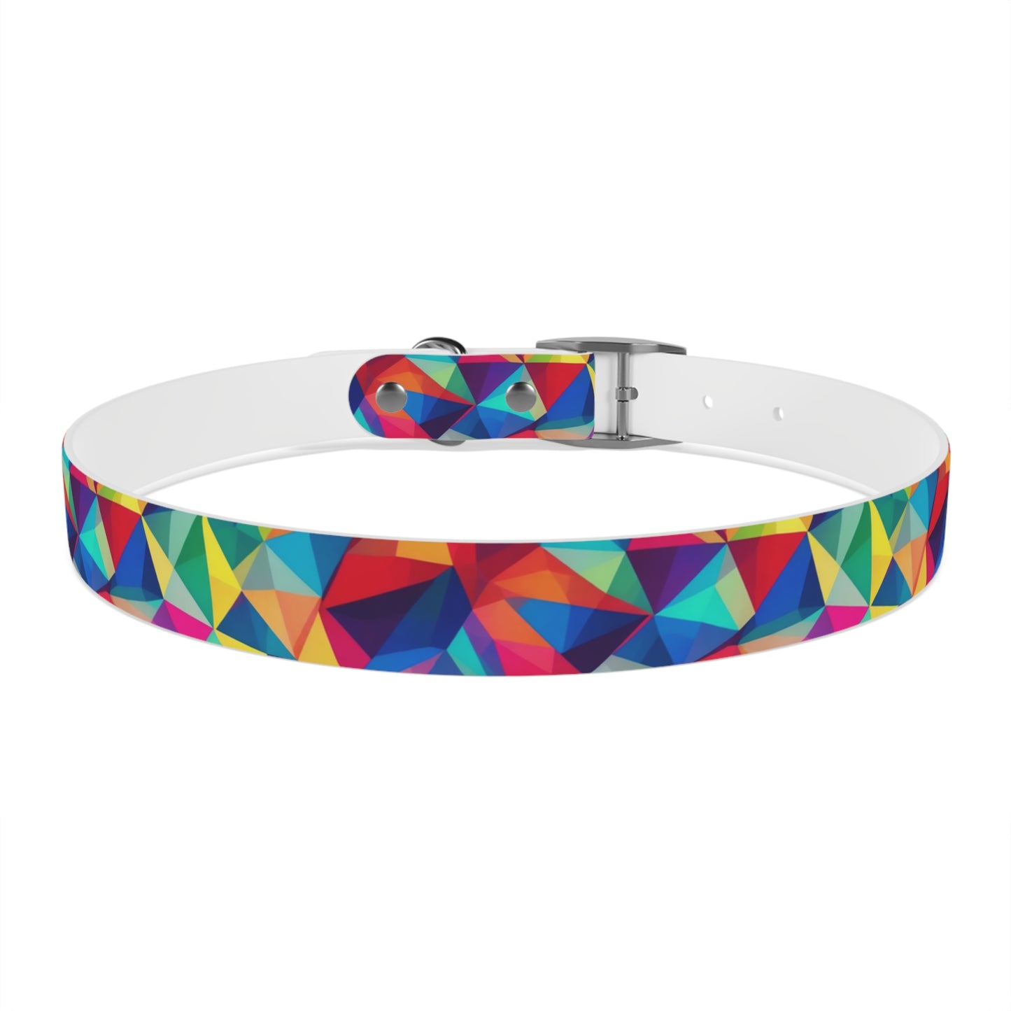 Neon Angles Dog Collar