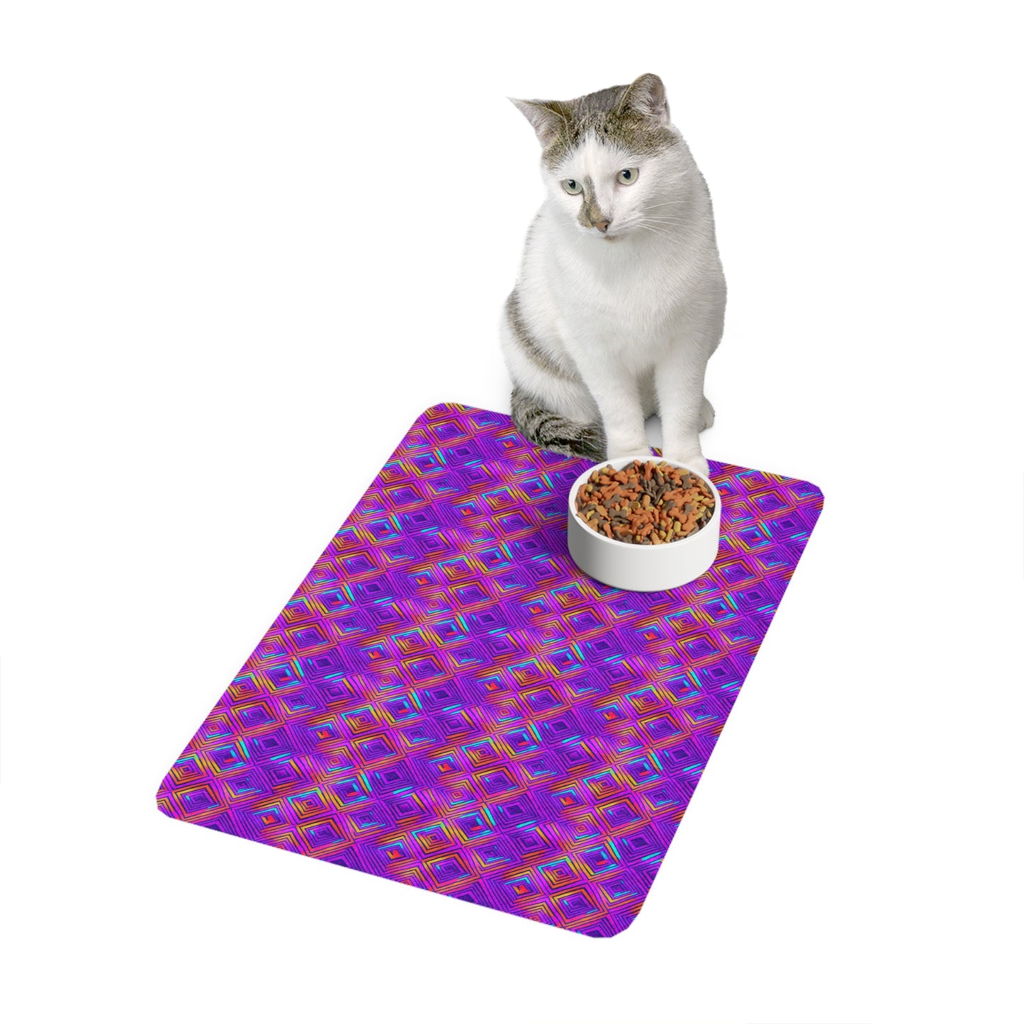 Color Gems Pet Food Mat (12x18)