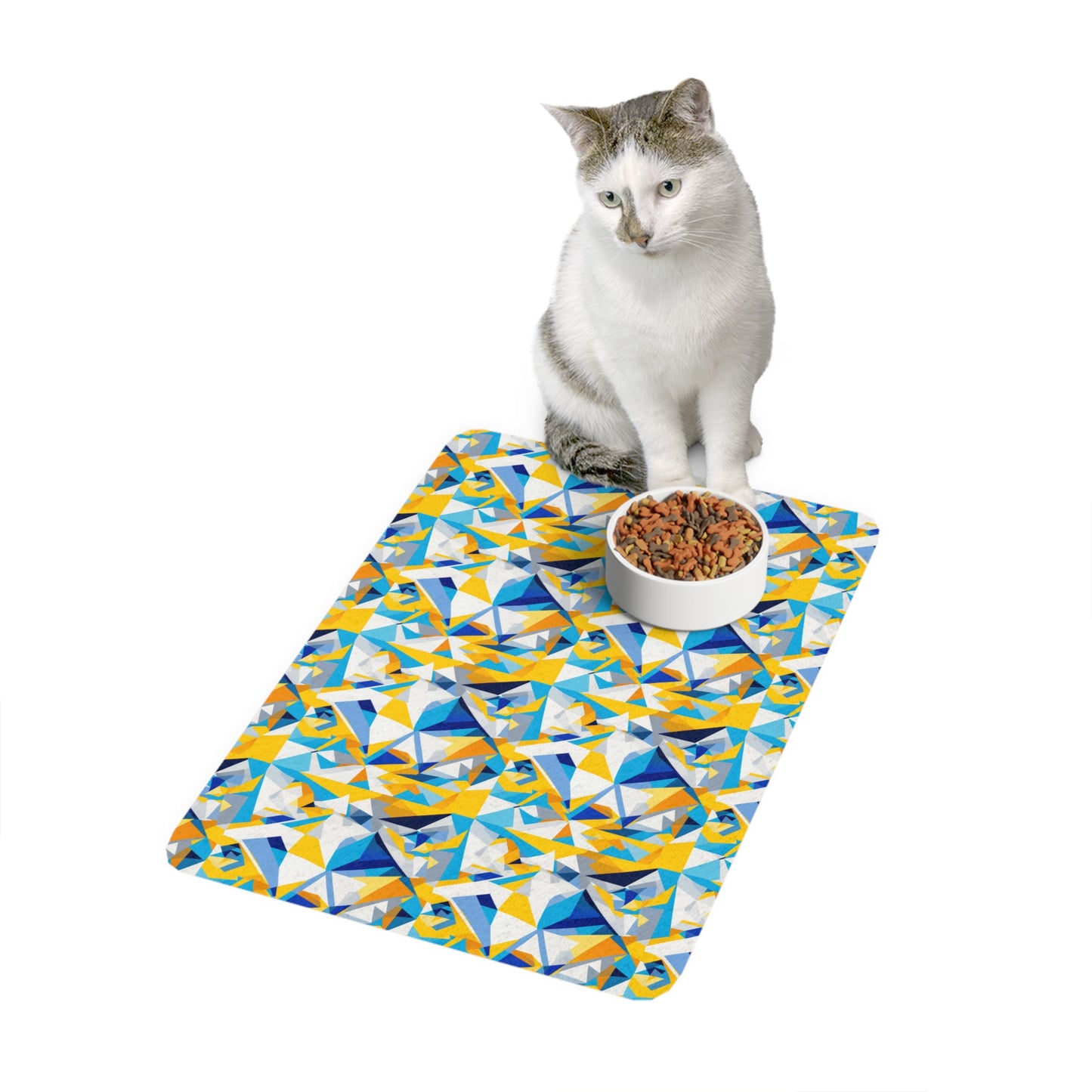 Vector Vibes Pet Food Mat (12x18)